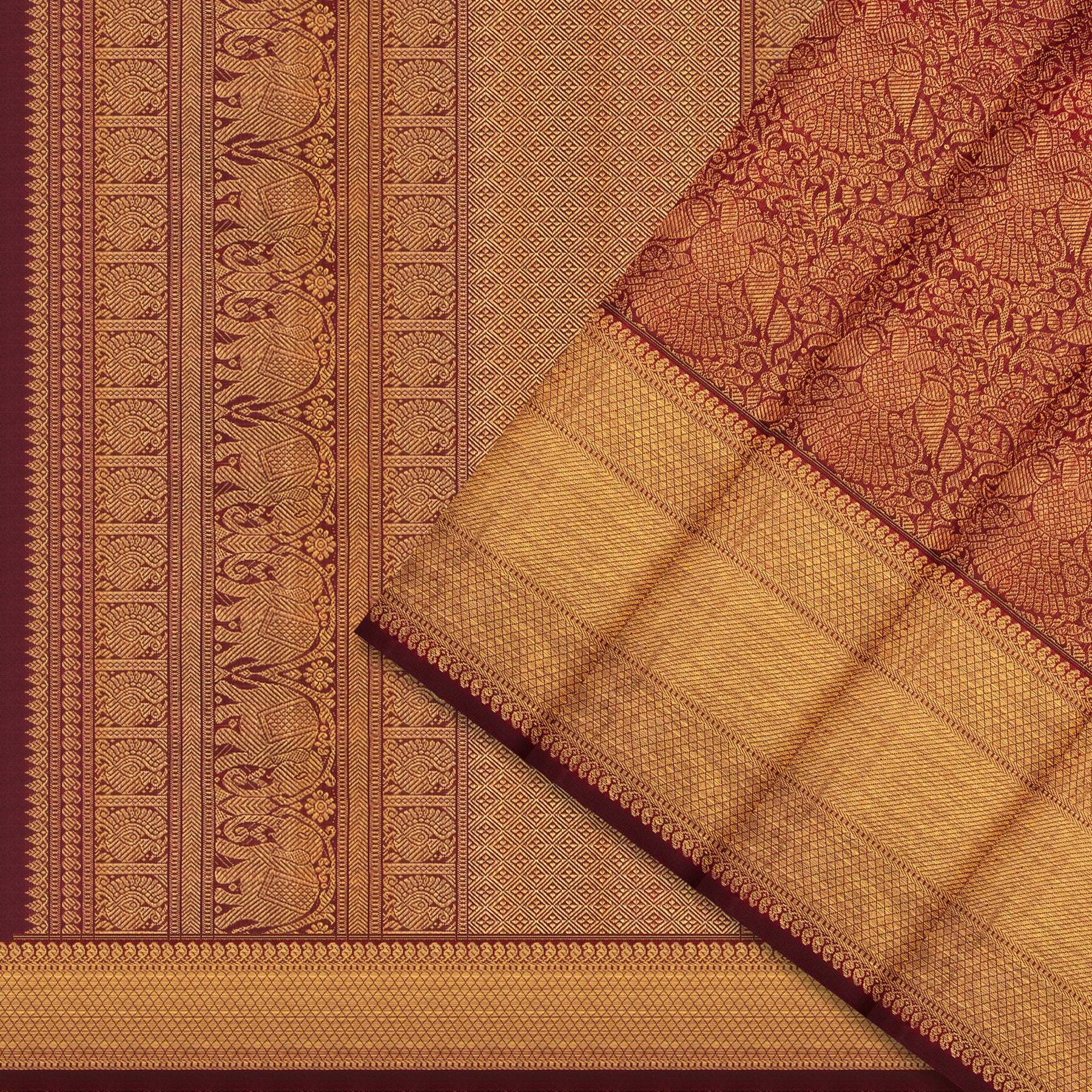 Kanakavalli Kanjivaram Silk Sari 25-599-HS001-03652