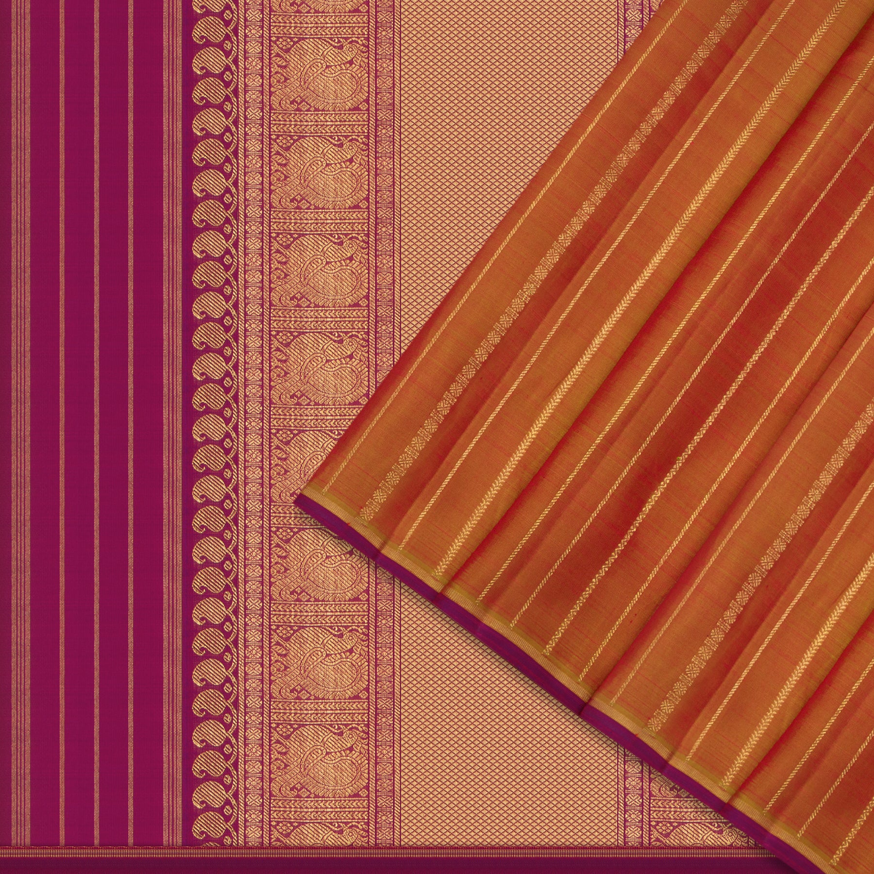 Kanakavalli Kanjivaram Silk Sari 25-599-HS001-03749 - Cover View