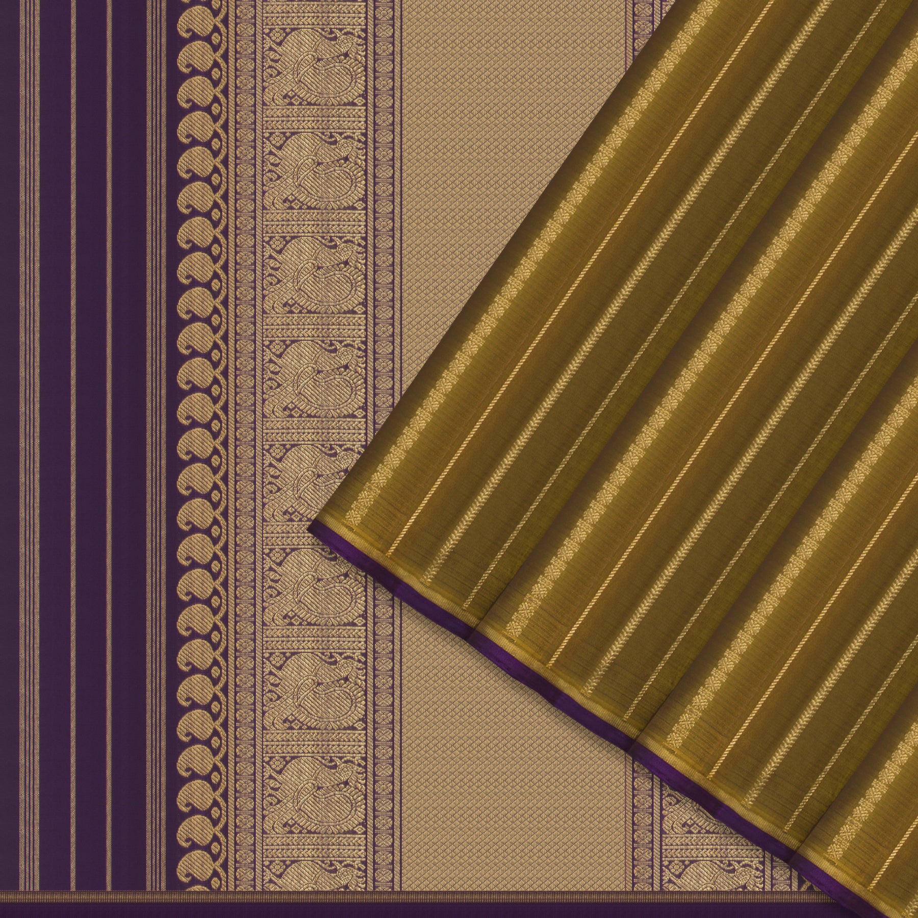 Kanakavalli Kanjivaram Silk Sari 25-599-HS001-03752 - Cover View
