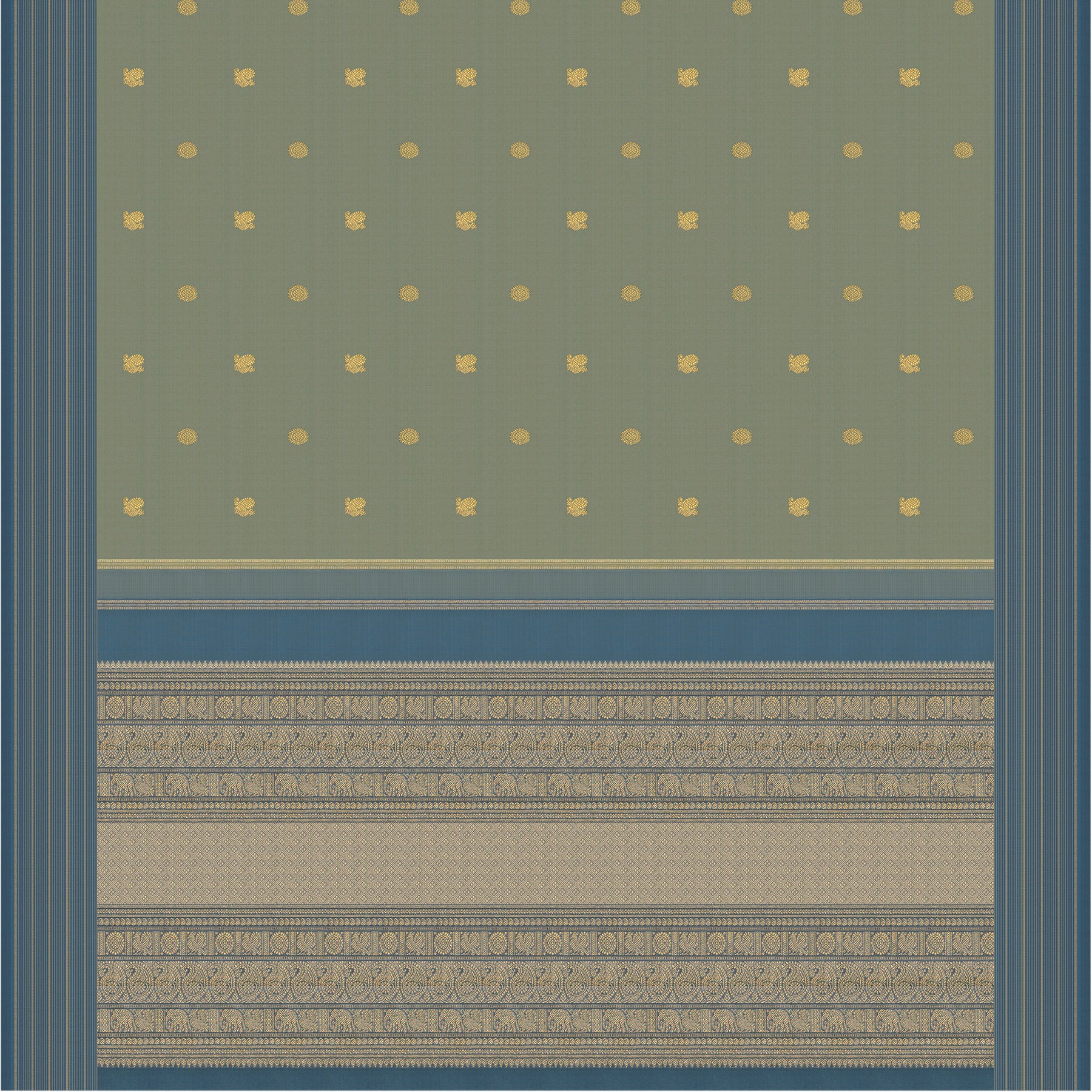 Kanakavalli Kanjivaram Silk Sari 25-599-HS001-03754 - Full View