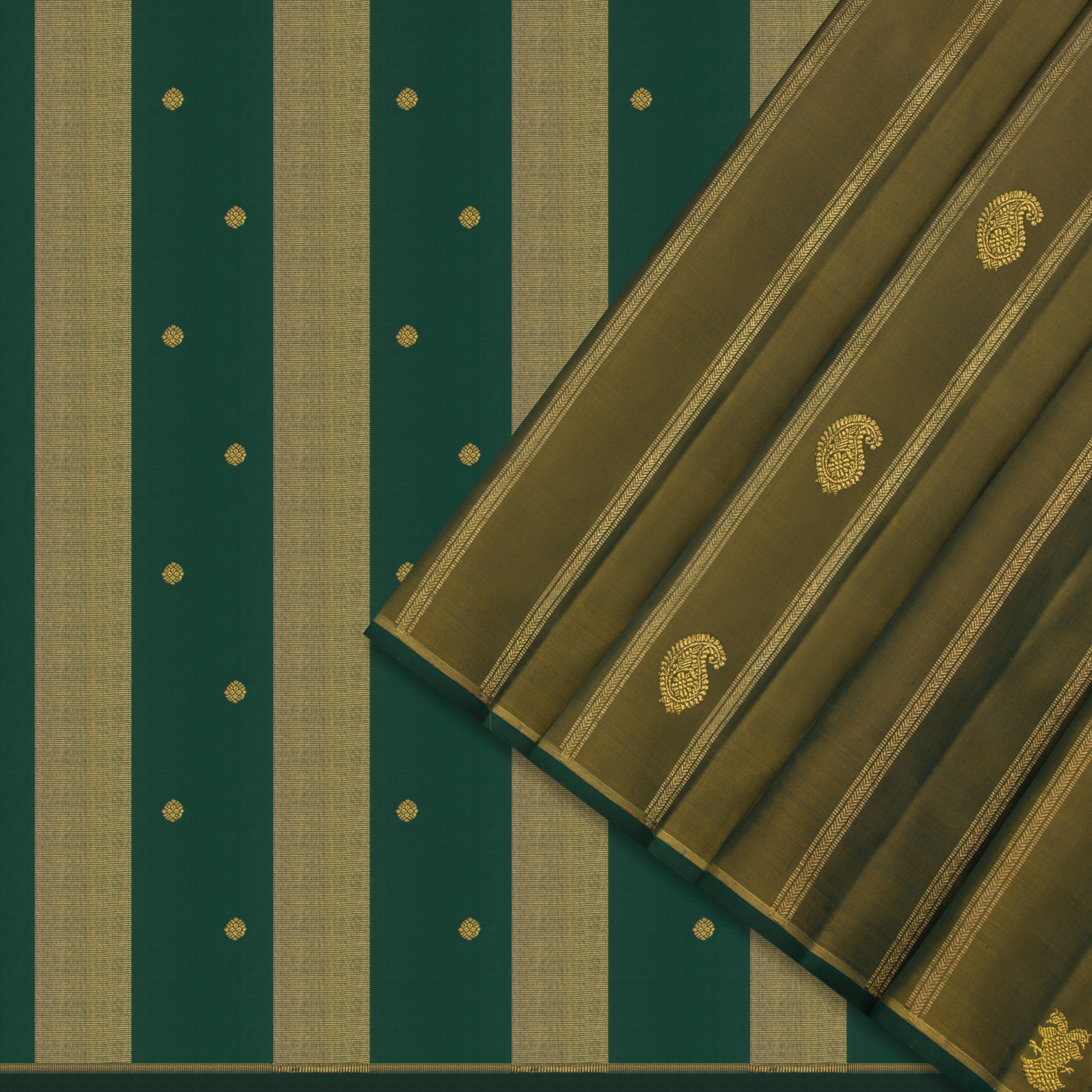 Kanakavalli Kanjivaram Silk Sari 25-599-HS001-03762 - Cover View 