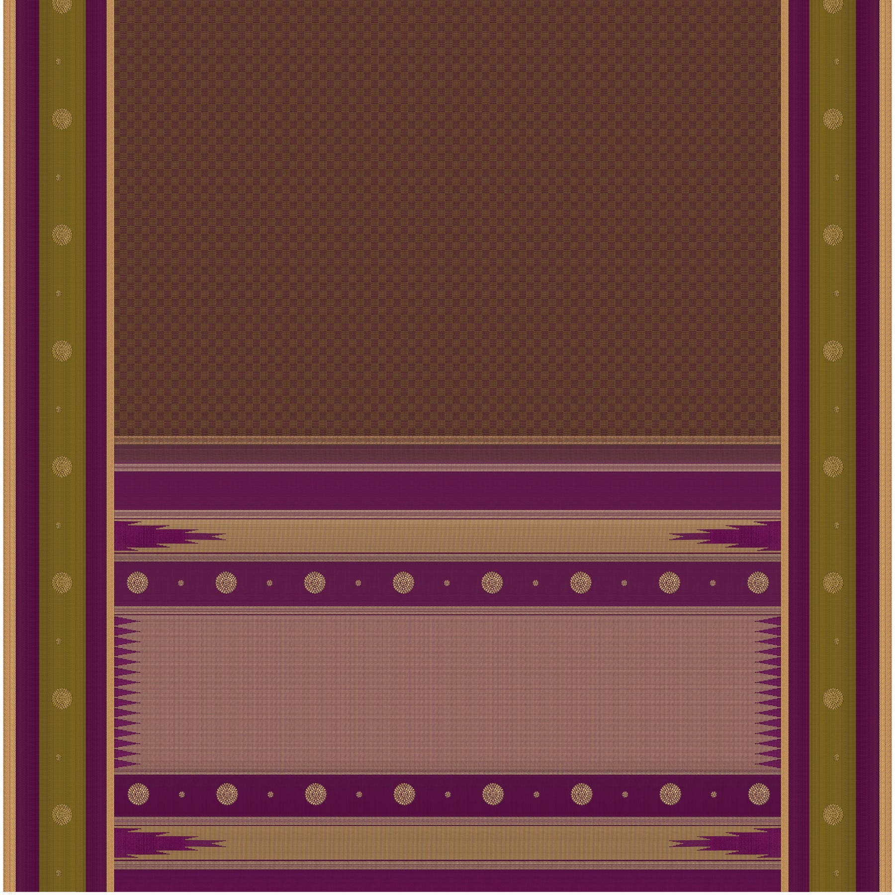 Kanakavalli Kanjivaram Silk Sari 25-599-HS001-03764 - Full View 