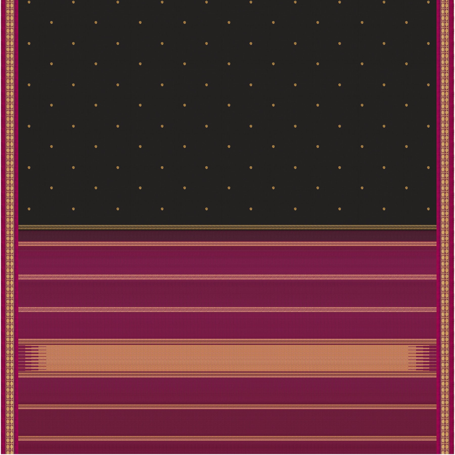 Kanakavalli Kanjivaram Silk Sari 25-599-HS001-03796 - Full View 