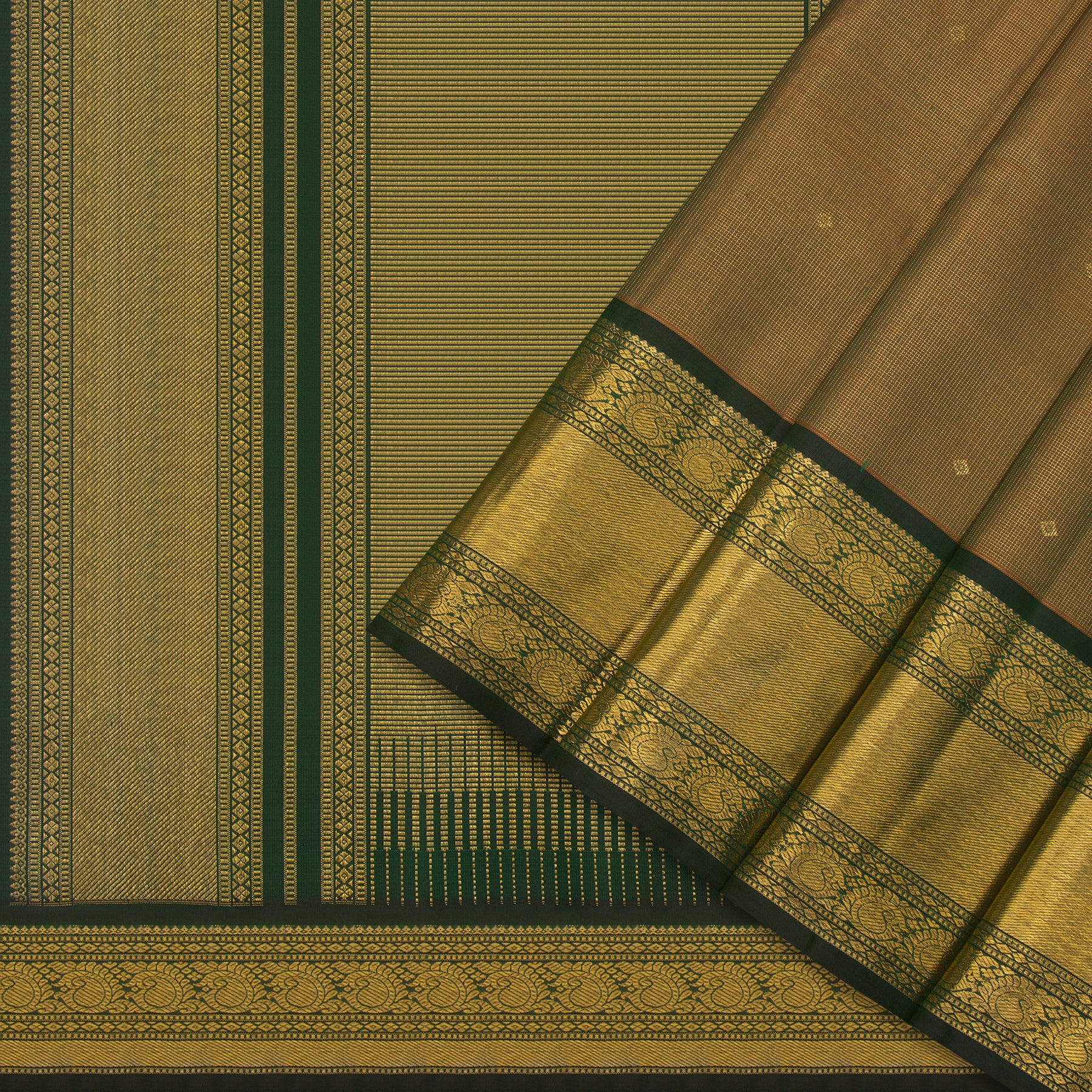 Kanakavalli Kanjivaram Silk Sari 25-599-HS001-03806 - Cover View 