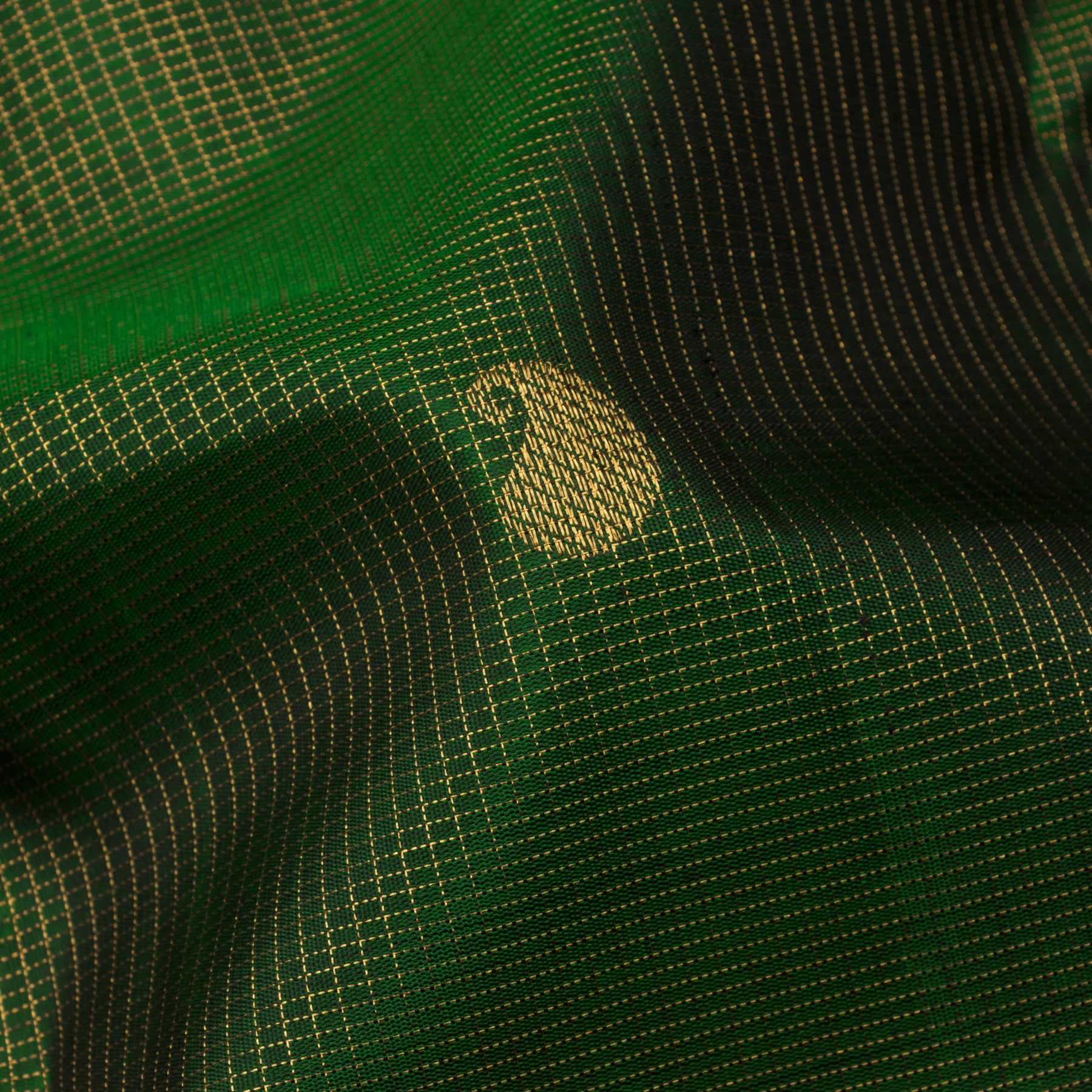 Kanakavalli Kanjivaram Silk Sari 25-599-HS001-03809 - Fabric View
