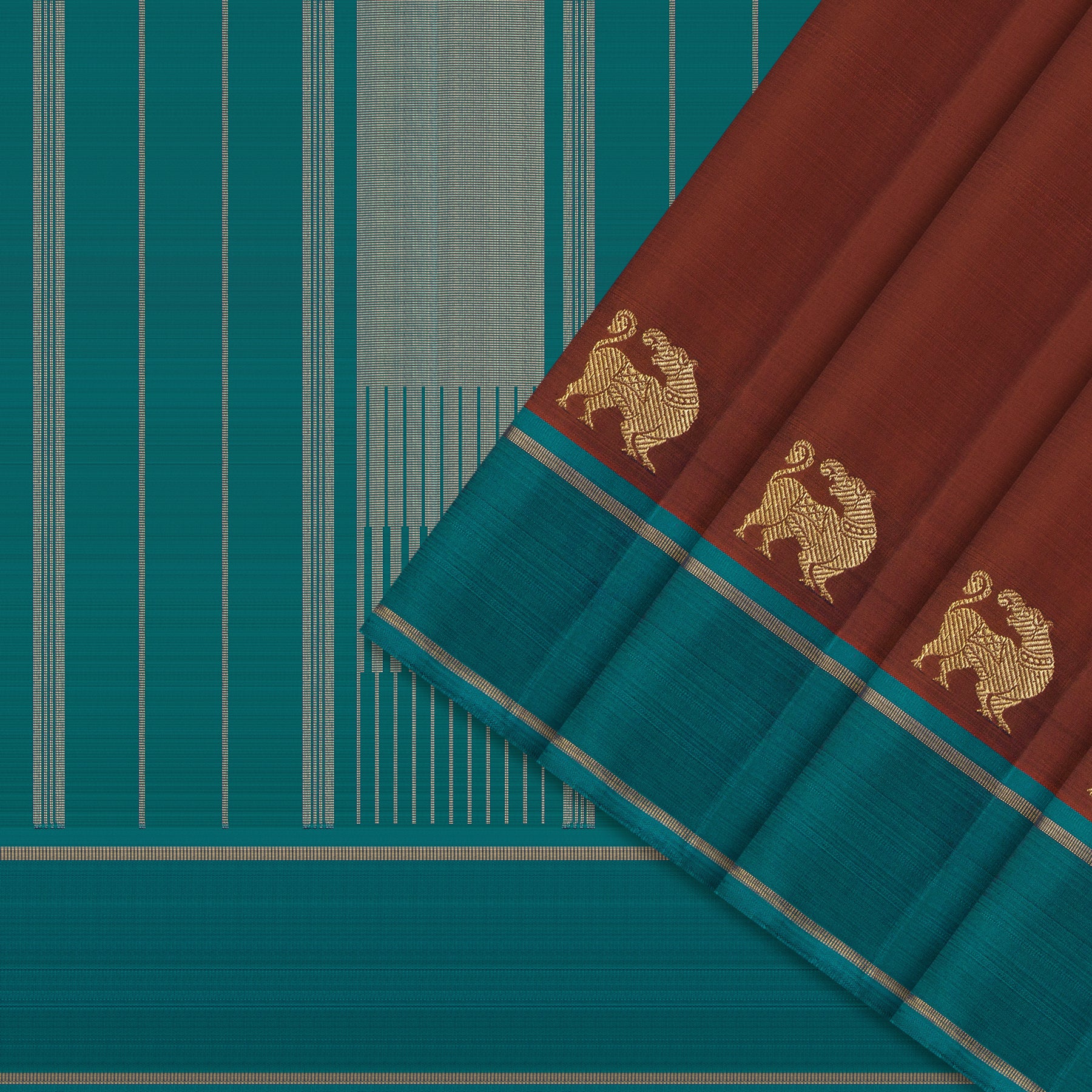 Kanakavalli Kanjivaram Silk Sari 25-599-HS001-03818 - Cover View