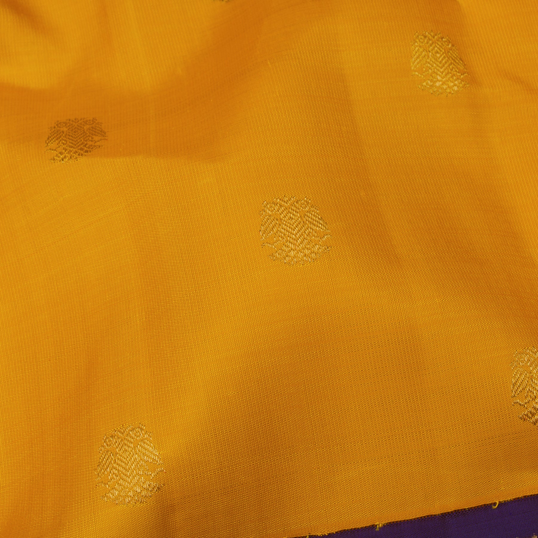 Kanakavalli Kanjivaram Silk Sari 25-599-HS001-04348 - Fabric View