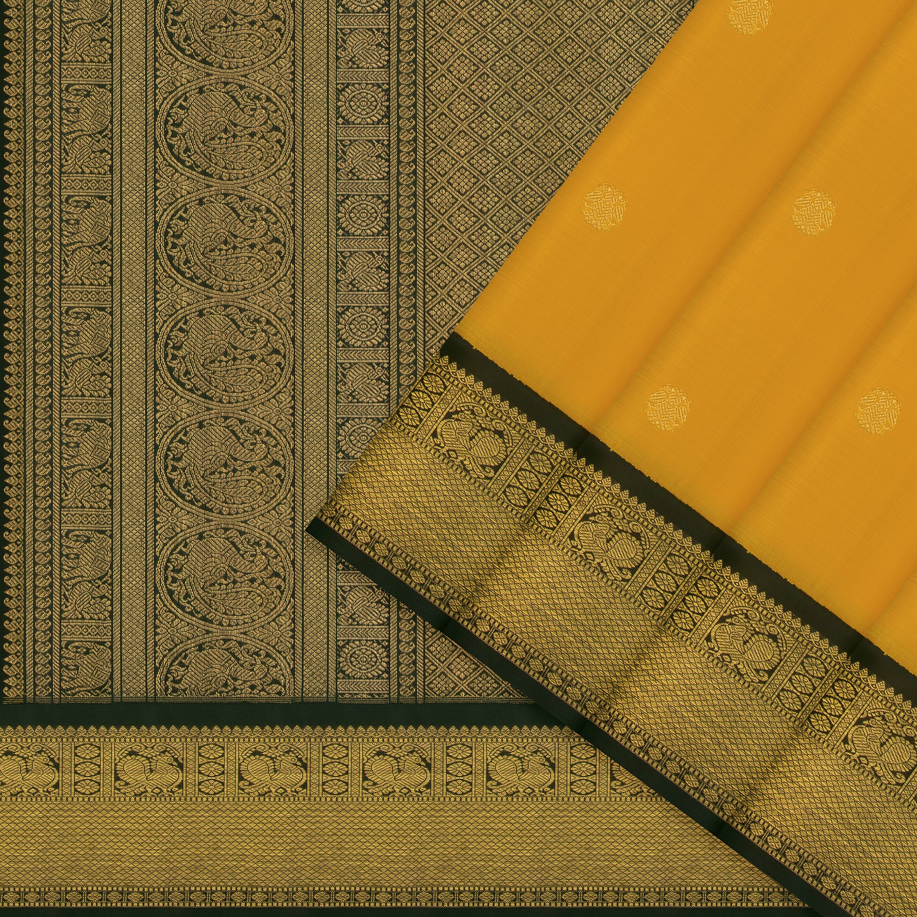 Kanakavalli Kanjivaram Silk Sari 25-599-HS001-04976 - Cover View