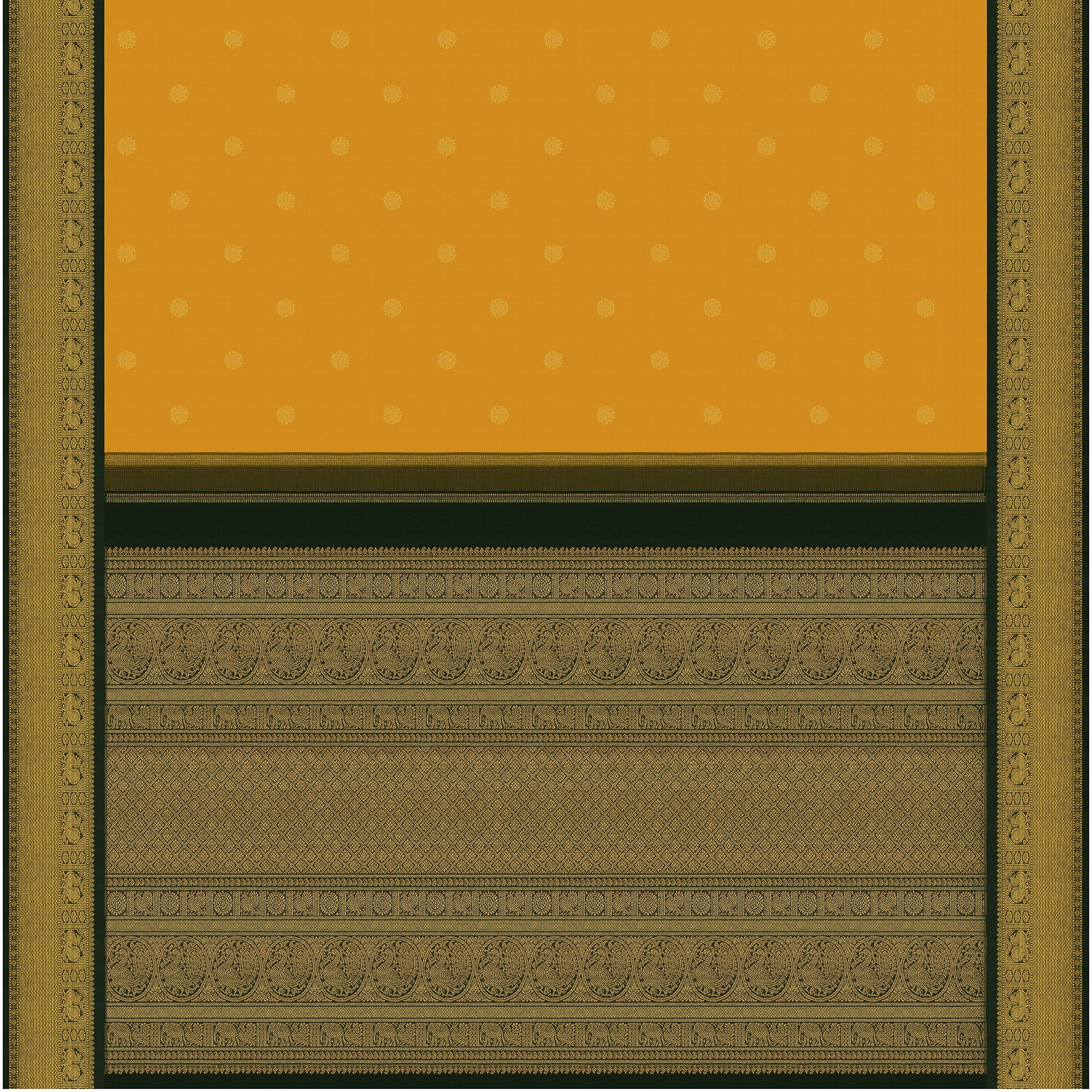 Kanakavalli Kanjivaram Silk Sari 25-599-HS001-04976 - Full View