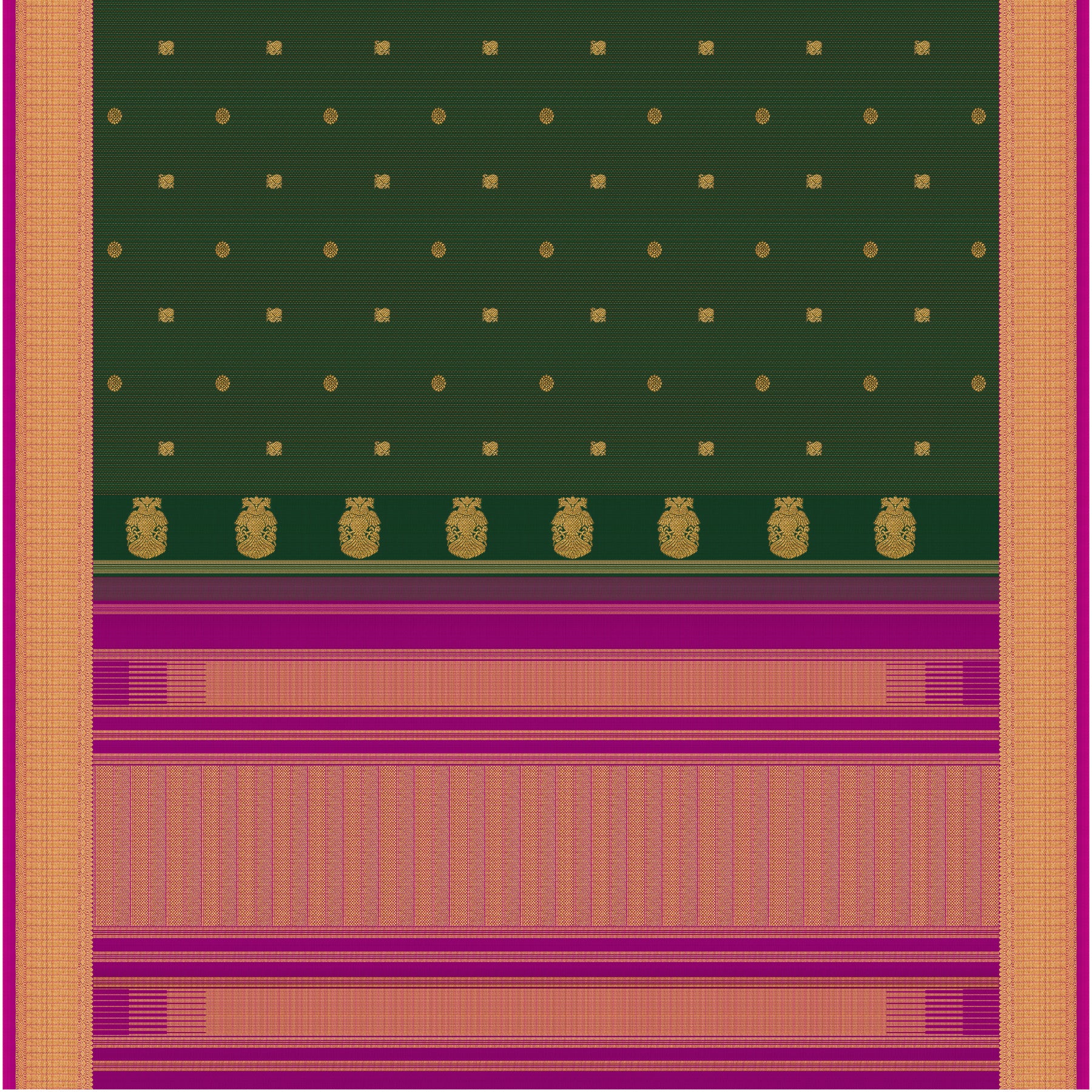 Kanakavalli Kanjivaram Silk Sari 25-599-HS001-04996 - Full View