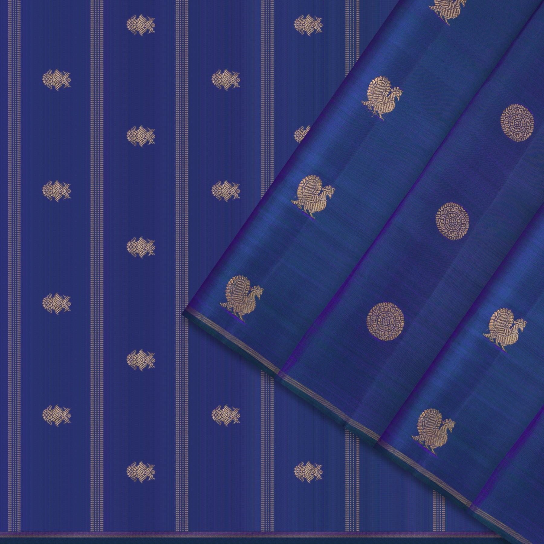 Kanakavalli Kanjivaram Silk Sari 25-599-HS001-05080 - Cover View