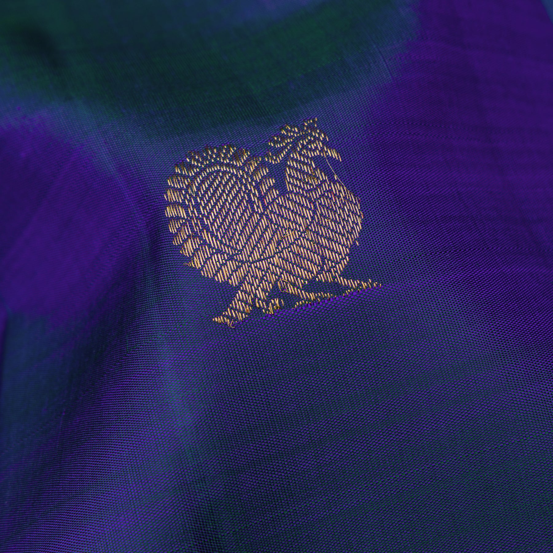 Kanakavalli Kanjivaram Silk Sari 25-599-HS001-05080 - Fabric View