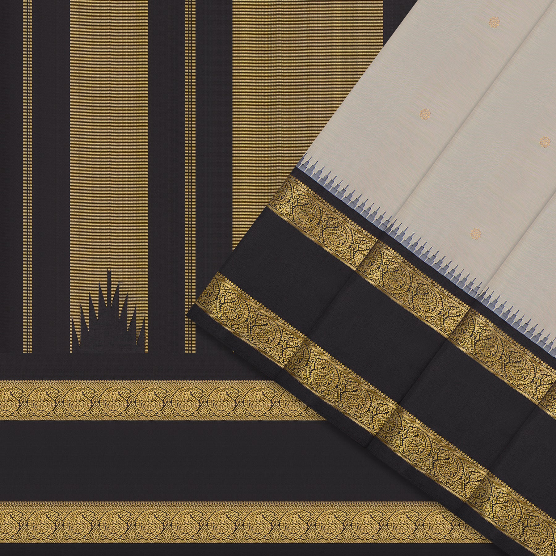 Kanakavalli Kanjivaram Silk Sari 25-599-HS001-05104 - Cover View