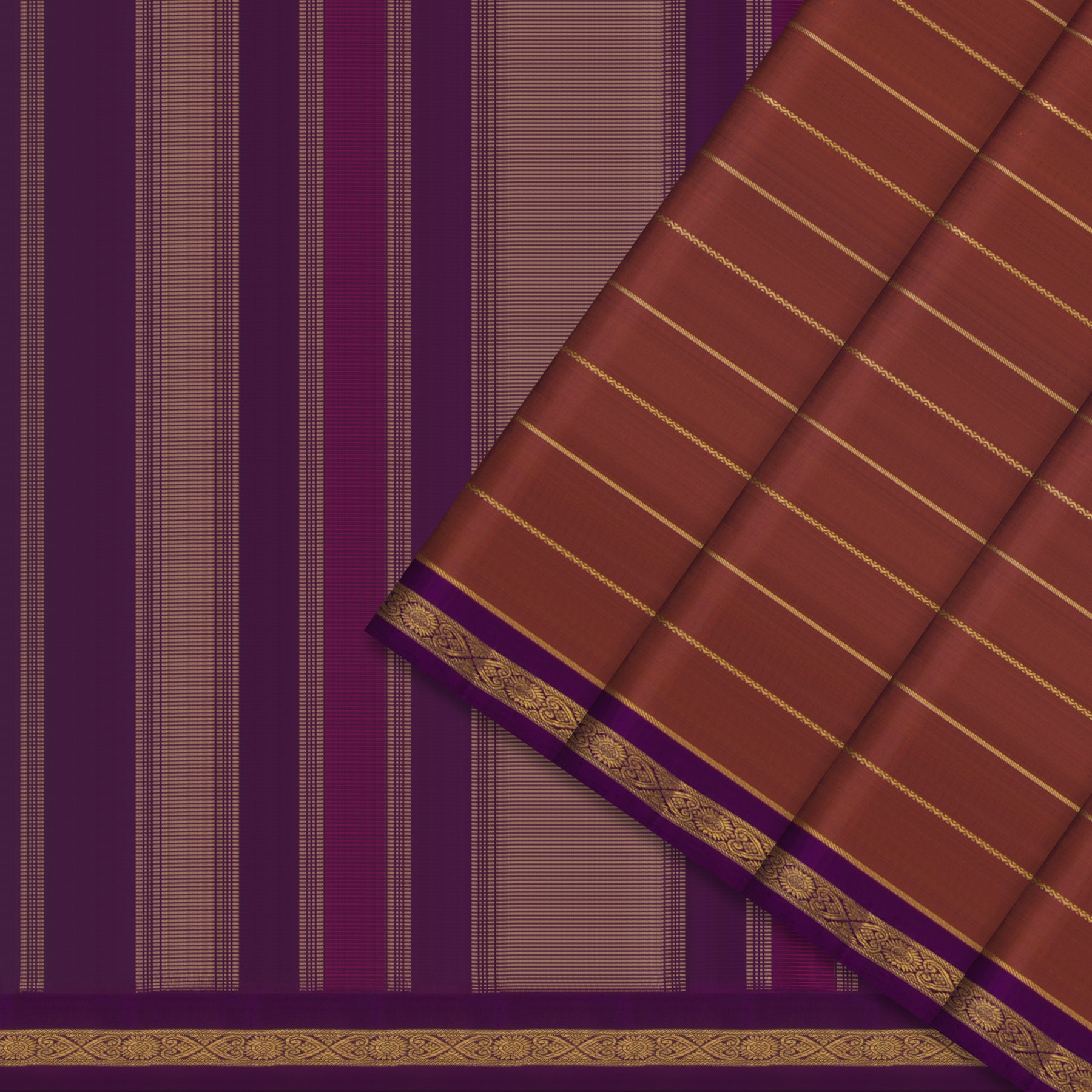 Kanakavalli Kanjivaram Silk Sari 25-599-HS001-05117 - Cover View