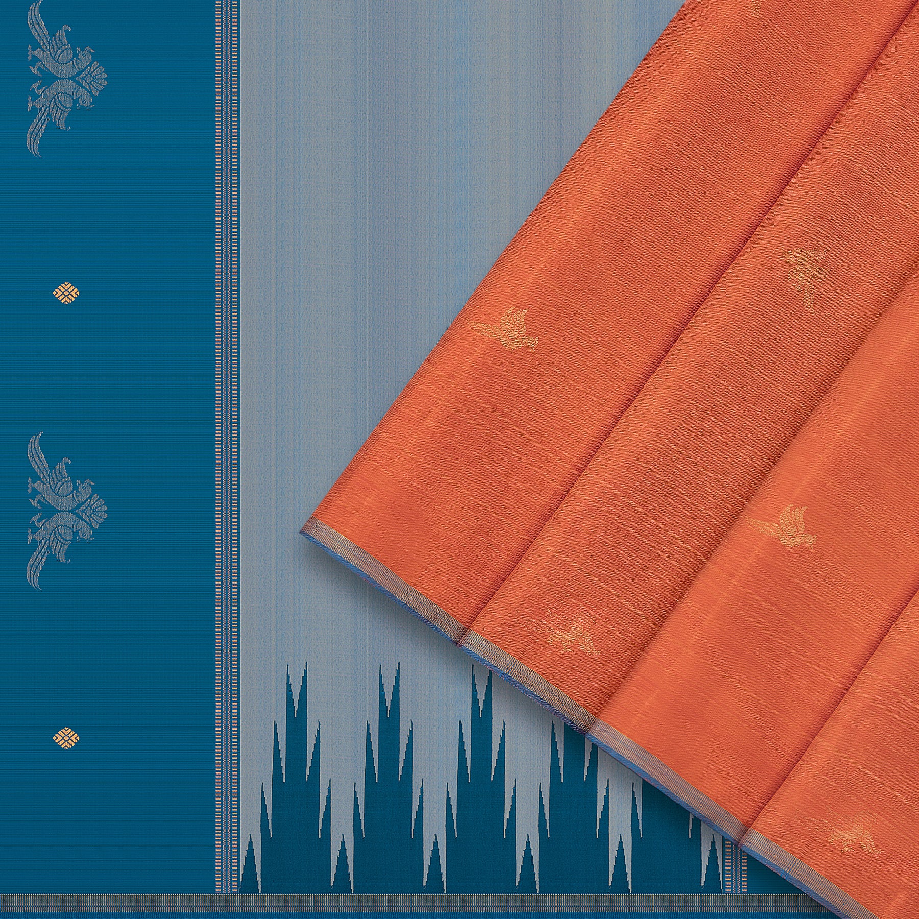 Kanakavalli Kanjivaram Silk Sari 25-595-HS001-05958 - Cover View