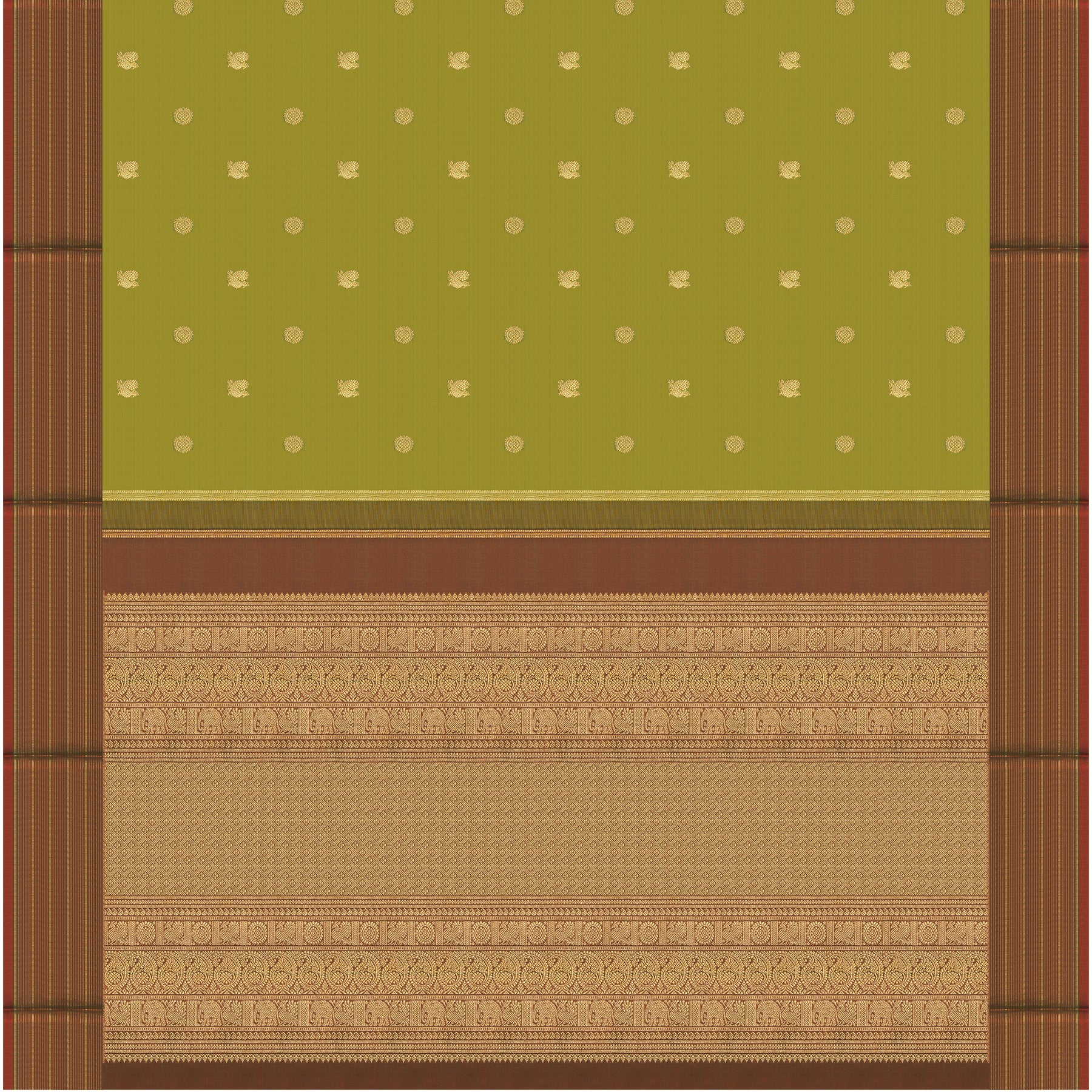 Kanakavalli Kanjivaram Silk Sari 25-599-HS001-06693 - Full View