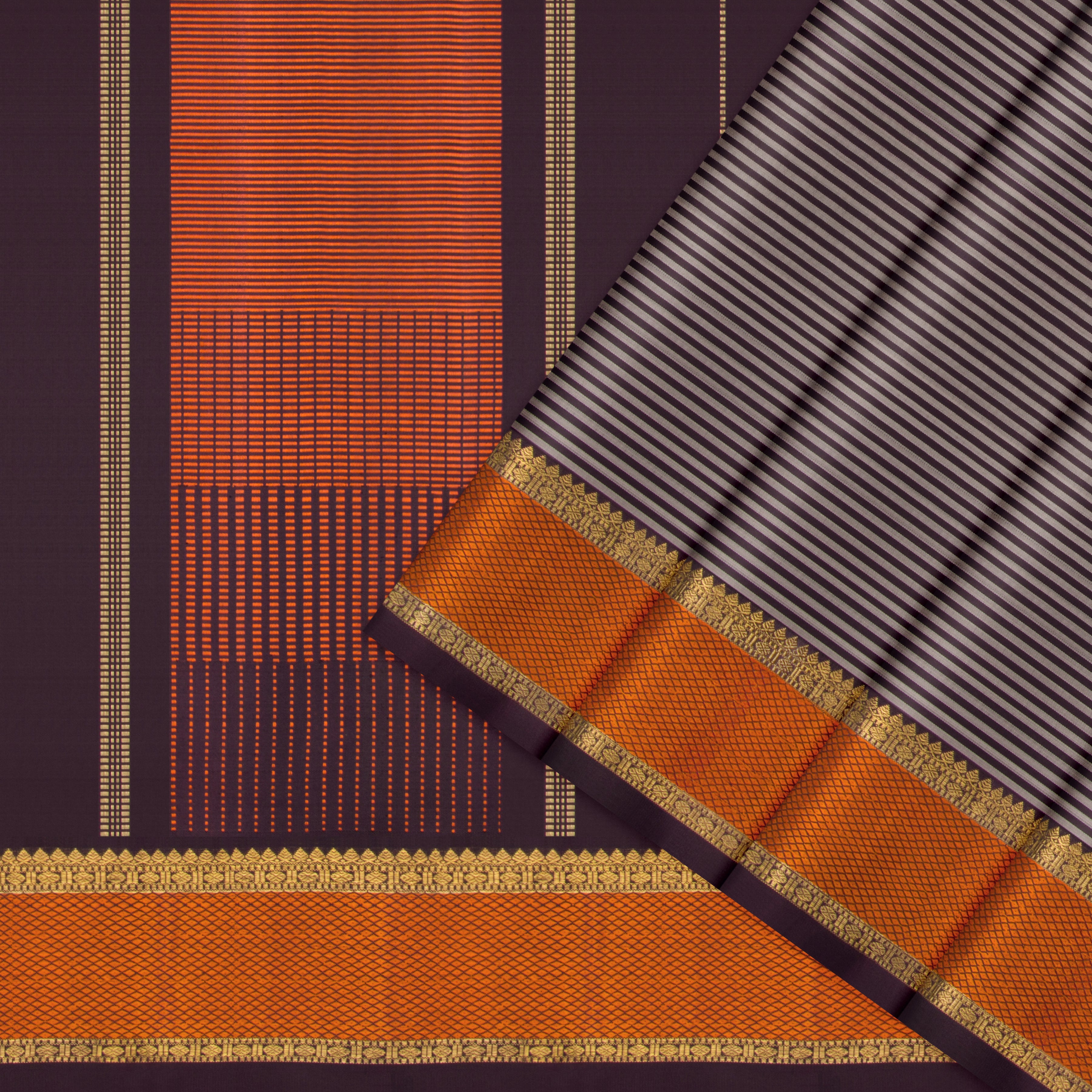 Kanakavalli Kanjivaram Silk Sari 25-599-HS001-06698 - Cover View