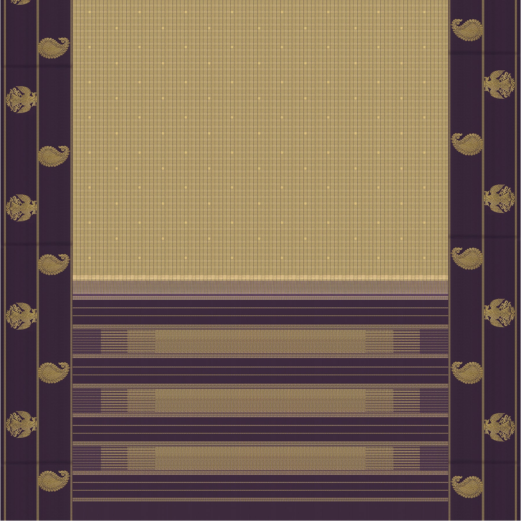 Kanakavalli Kanjivaram Silk Sari 25-599-HS001-06714 - Full View