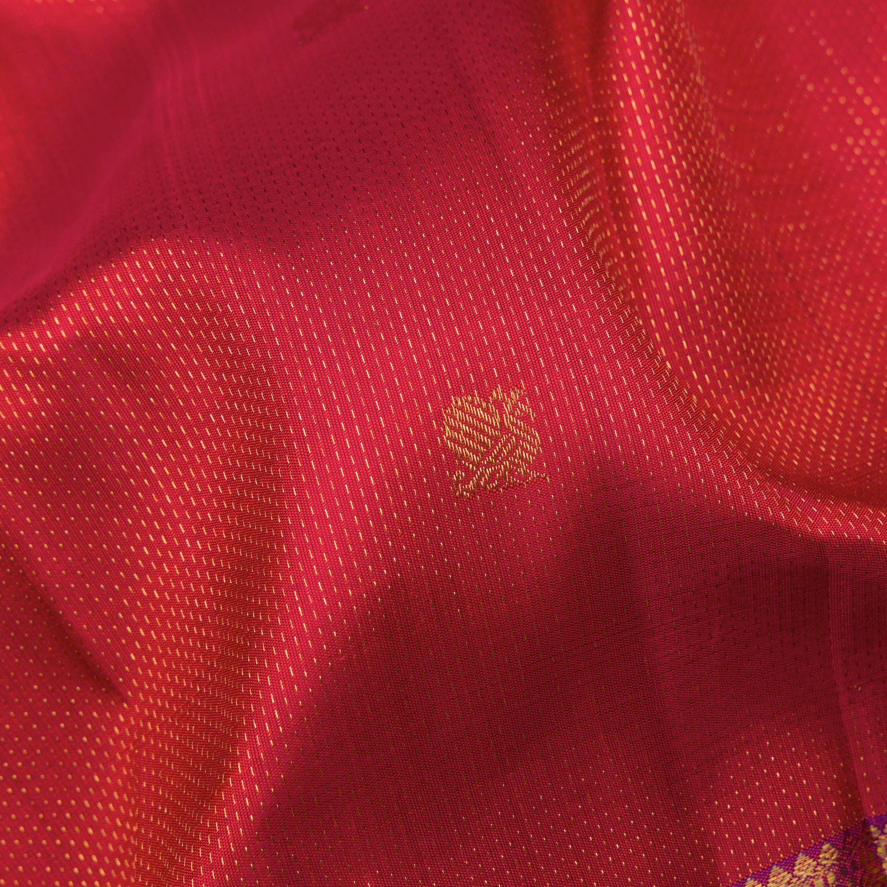 Kanakavalli Kanjivaram Silk Sari 25-599-HS001-06720 - Fabric View