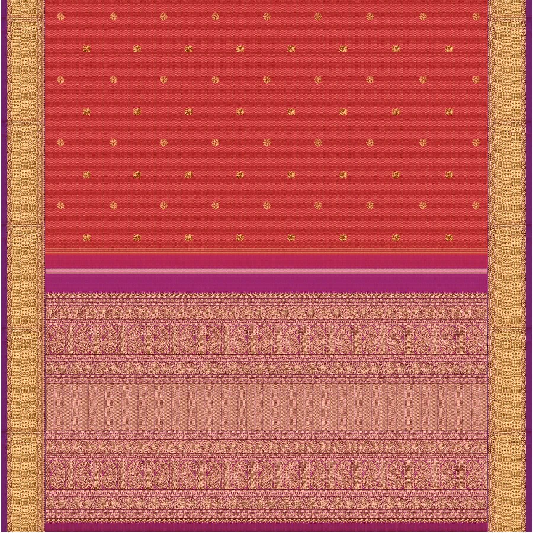 Kanakavalli Kanjivaram Silk Sari 25-599-HS001-06720 - Full View