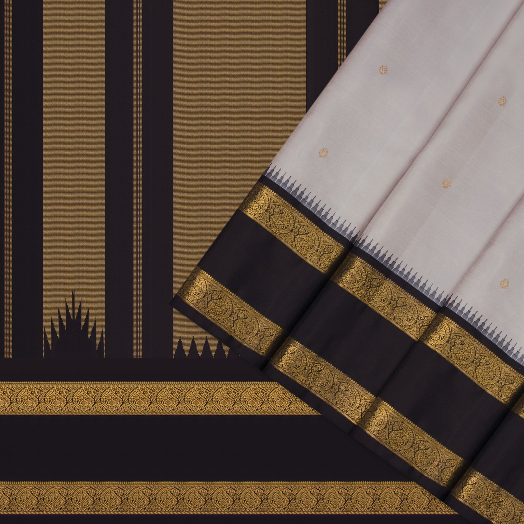 Kanakavalli Kanjivaram Silk Sari 25-599-HS001-06721 - Cover View
