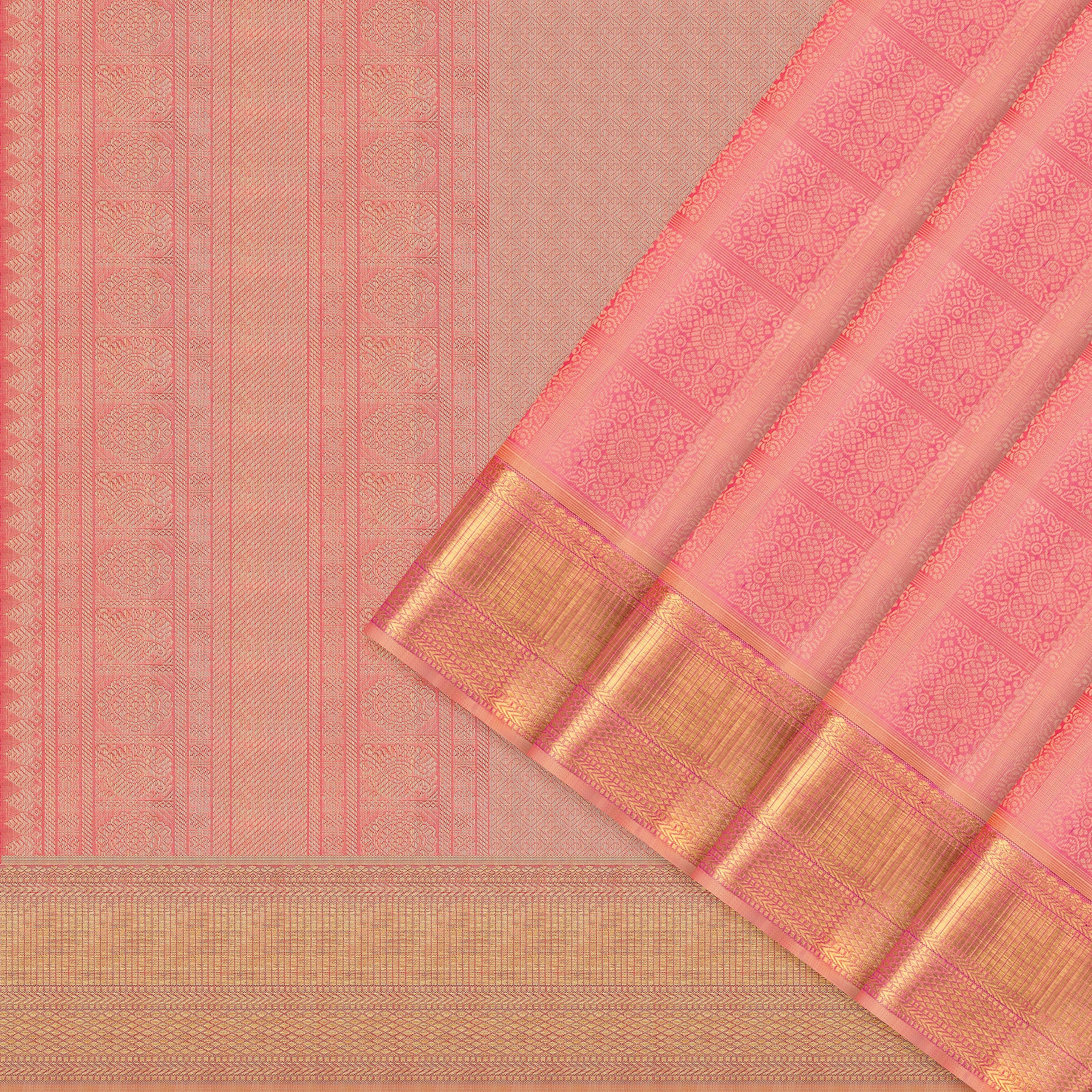Kanakavalli Kanjivaram Silk Sari 25-599-HS001-07582 - Cover View