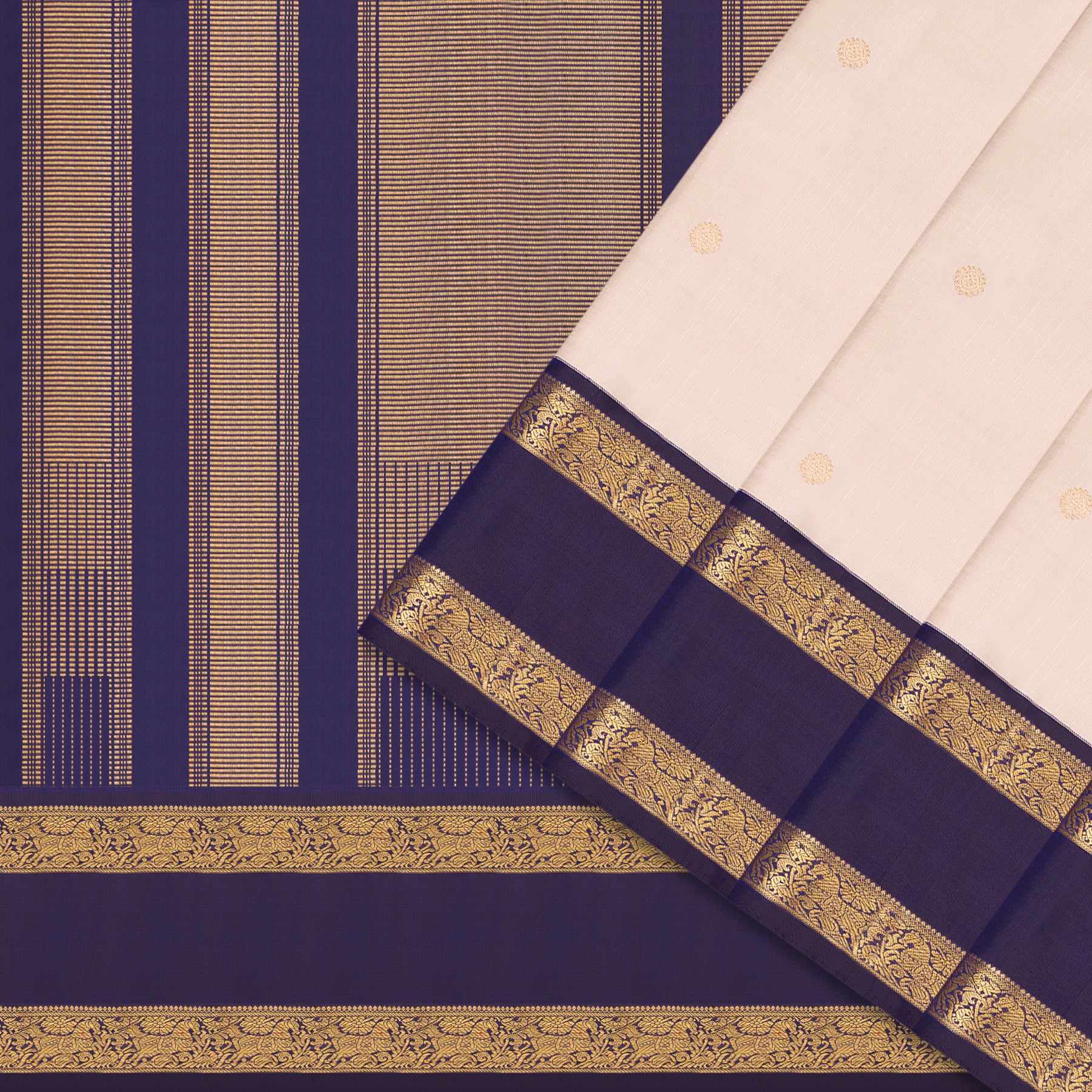 Kanakavalli Kanjivaram Silk Sari 25-599-HS001-07599 - Cover View