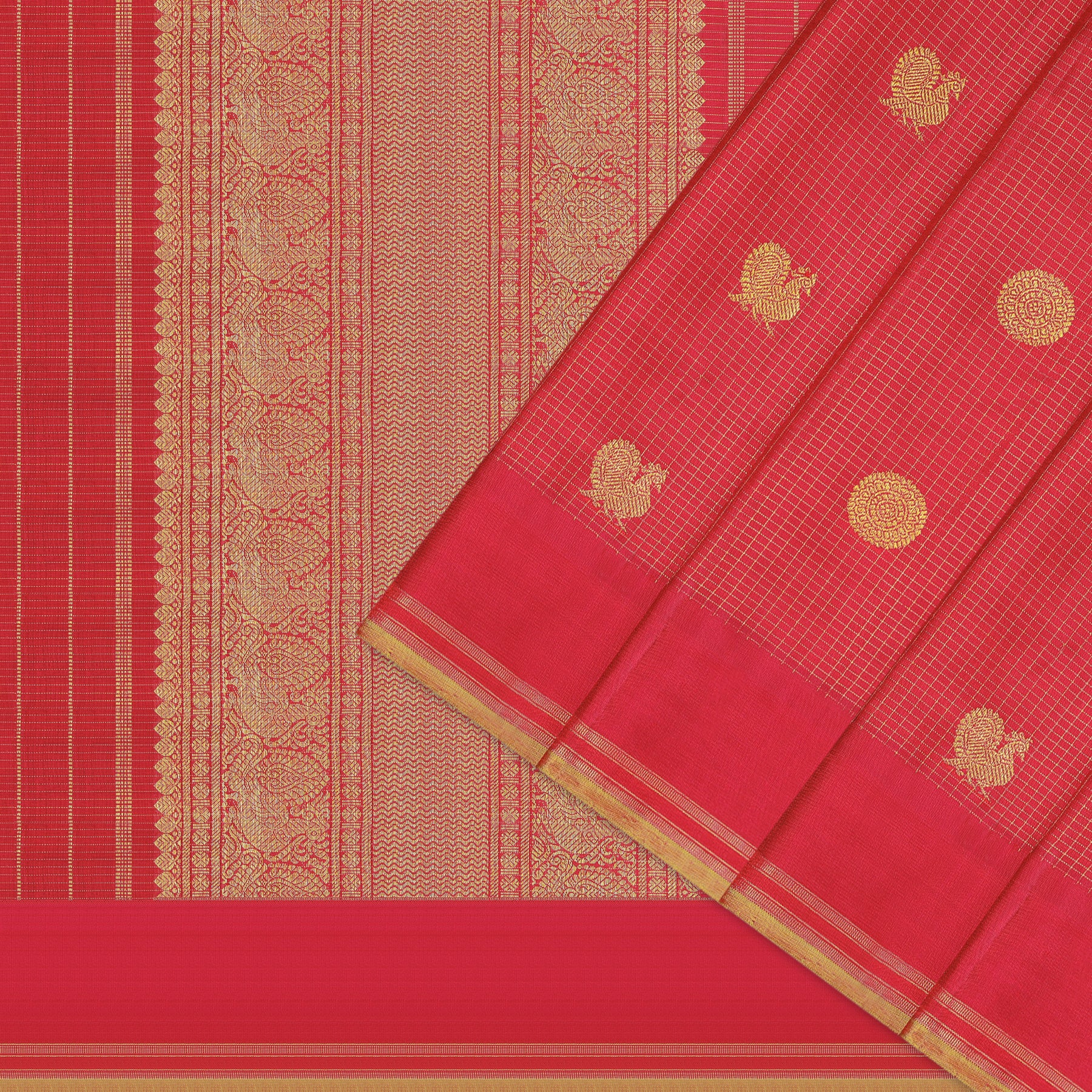 Kanakavalli Kanjivaram Silk Sari 25-599-HS001-07613 - Cover View