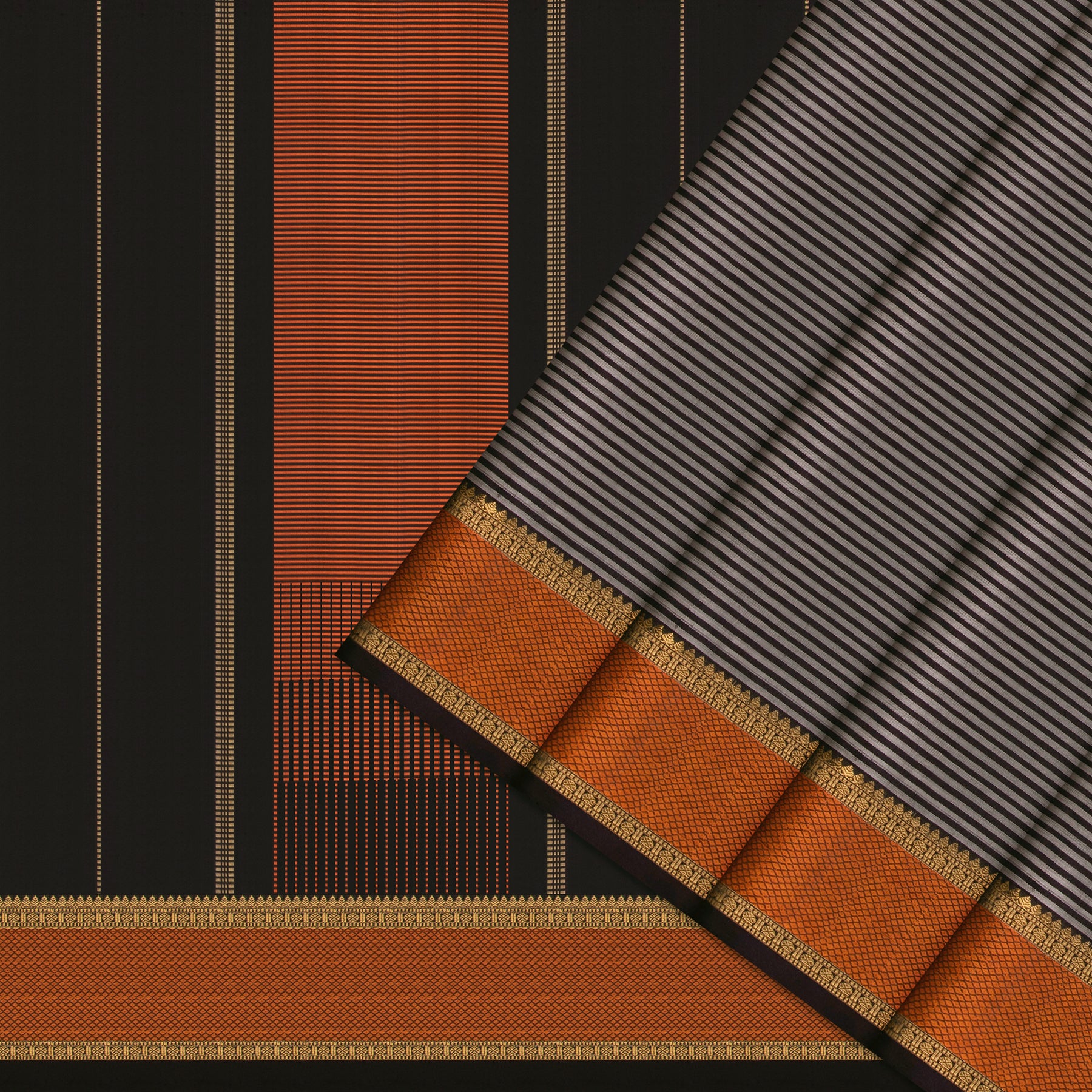 Kanakavalli Kanjivaram Silk Sari 25-599-HS001-07636 - Cover View