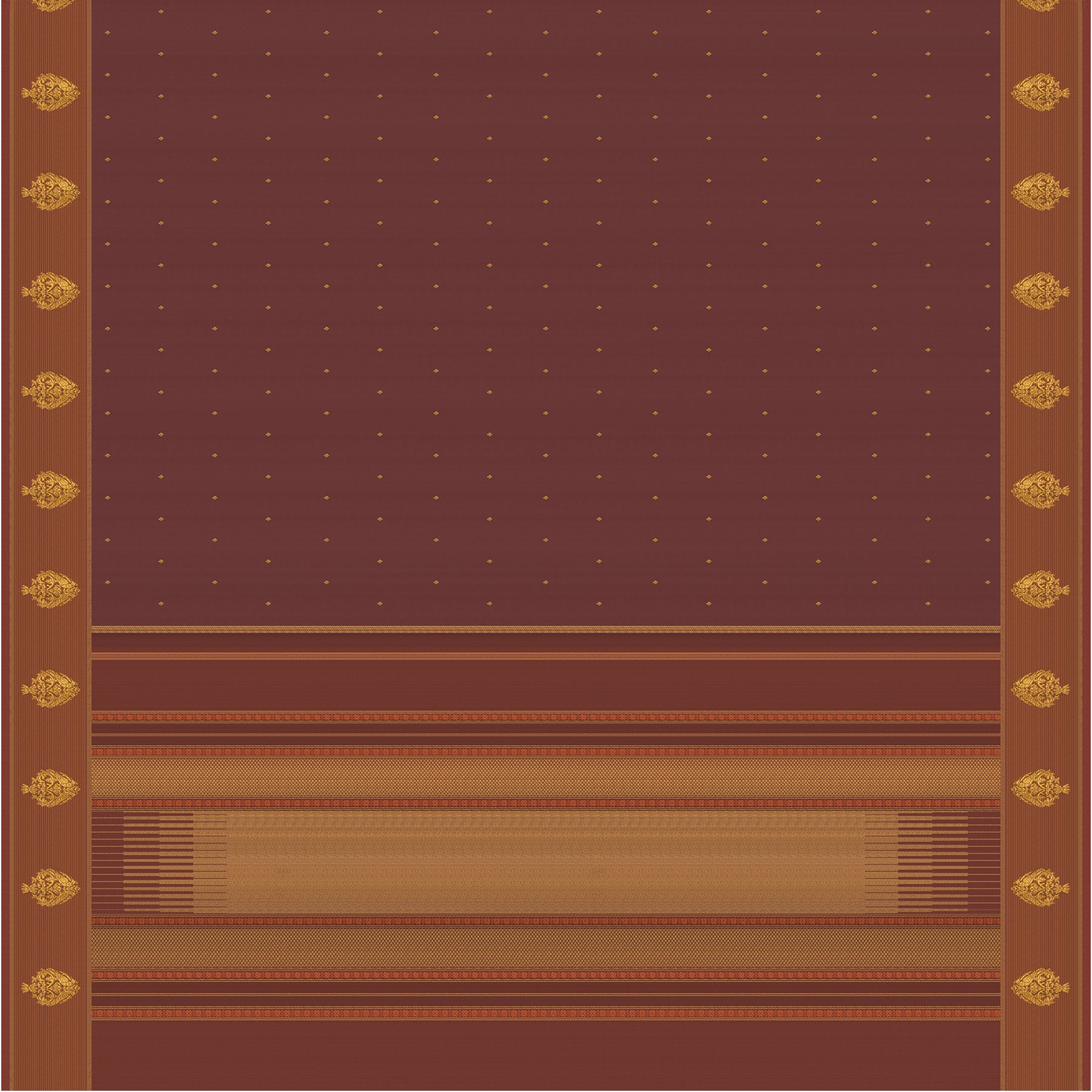 Kanakavalli Kanjivaram Silk Sari 25-599-HS001-07652 - Full View