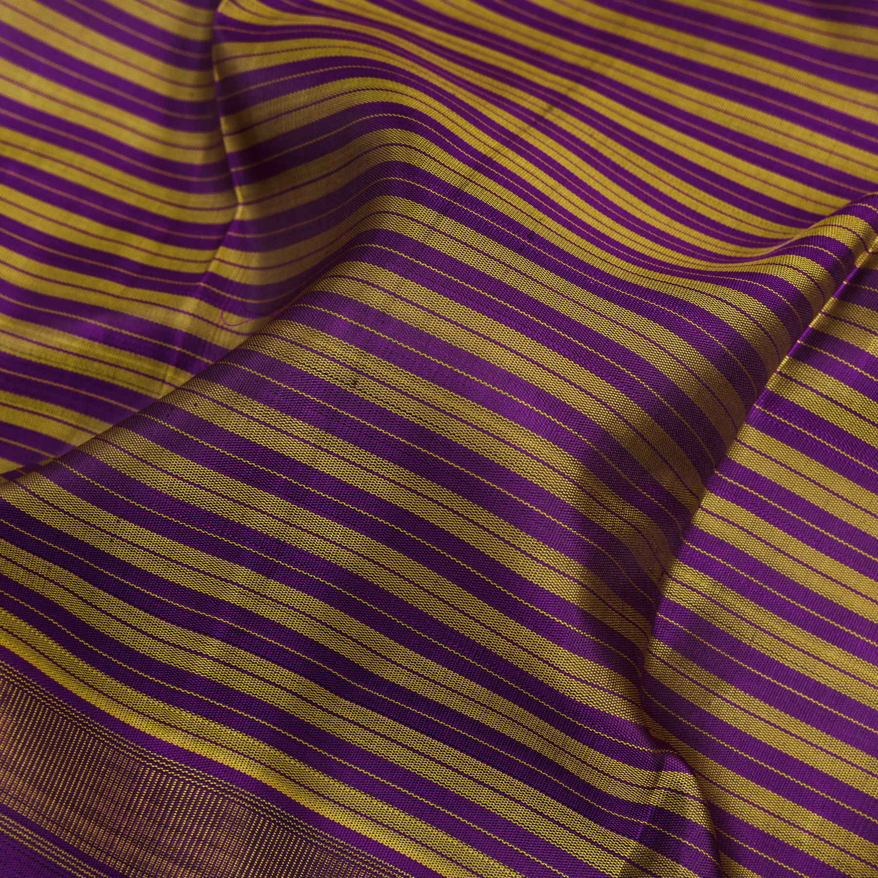 Kanakavalli Kanjivaram Silk Sari 25-599-HS001-07654 - Fabric View