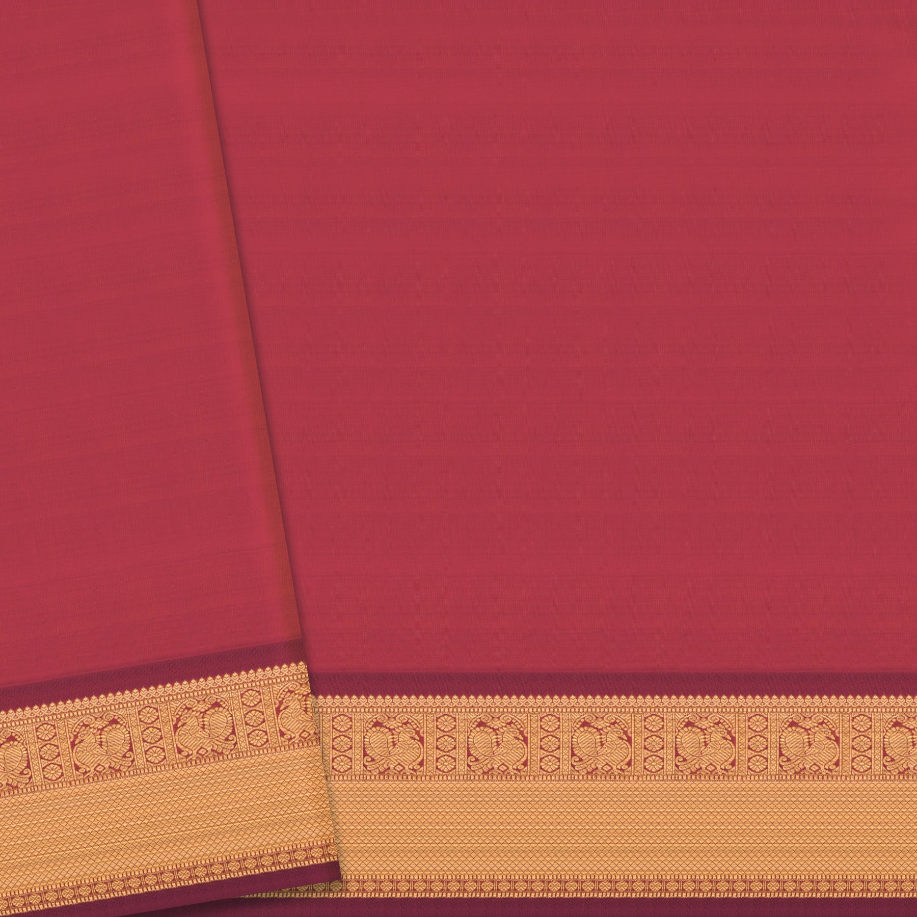 Kanakavalli Kanjivaram Silk Sari 25-599-HS001-07657 - Blouse View