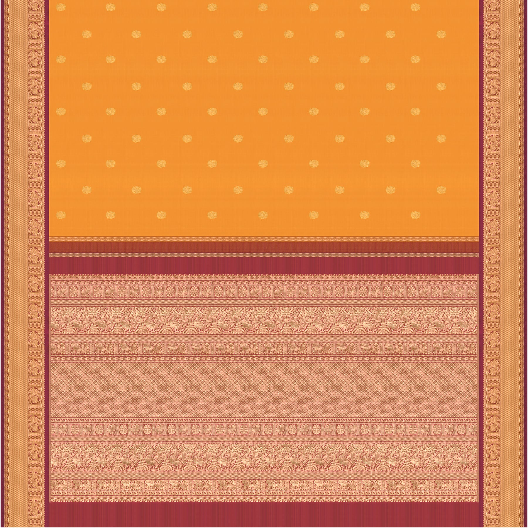 Kanakavalli Kanjivaram Silk Sari 25-599-HS001-07657 - Full View