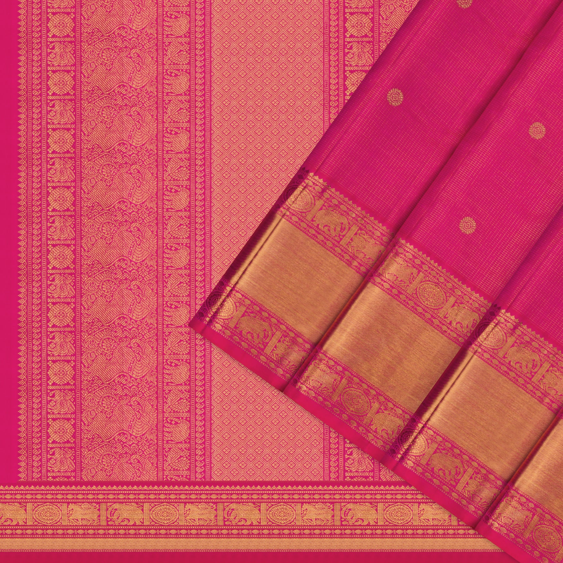Kanakavalli Kanjivaram Silk Sari 25-599-HS001-07663 - Cover View