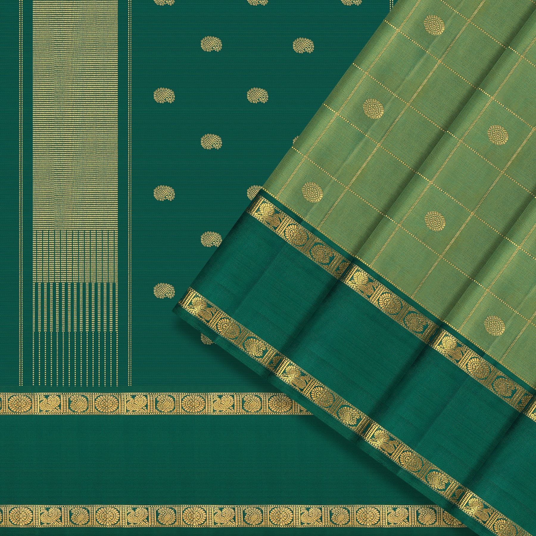 Kanakavalli Kanjivaram Silk Sari 25-599-HS001-08379 - Cover View