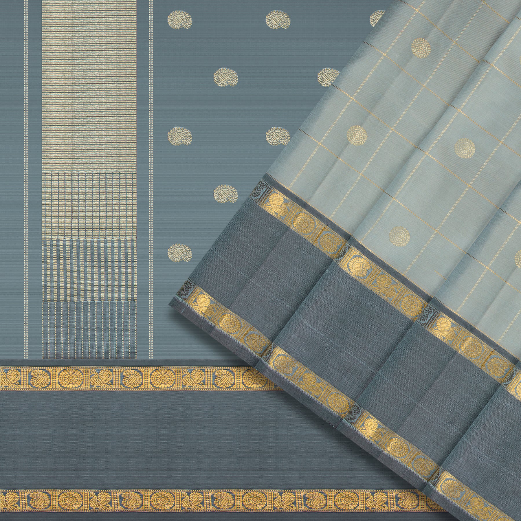 Kanakavalli Kanjivaram Silk Sari 25-599-HS001-08380 - Cover View