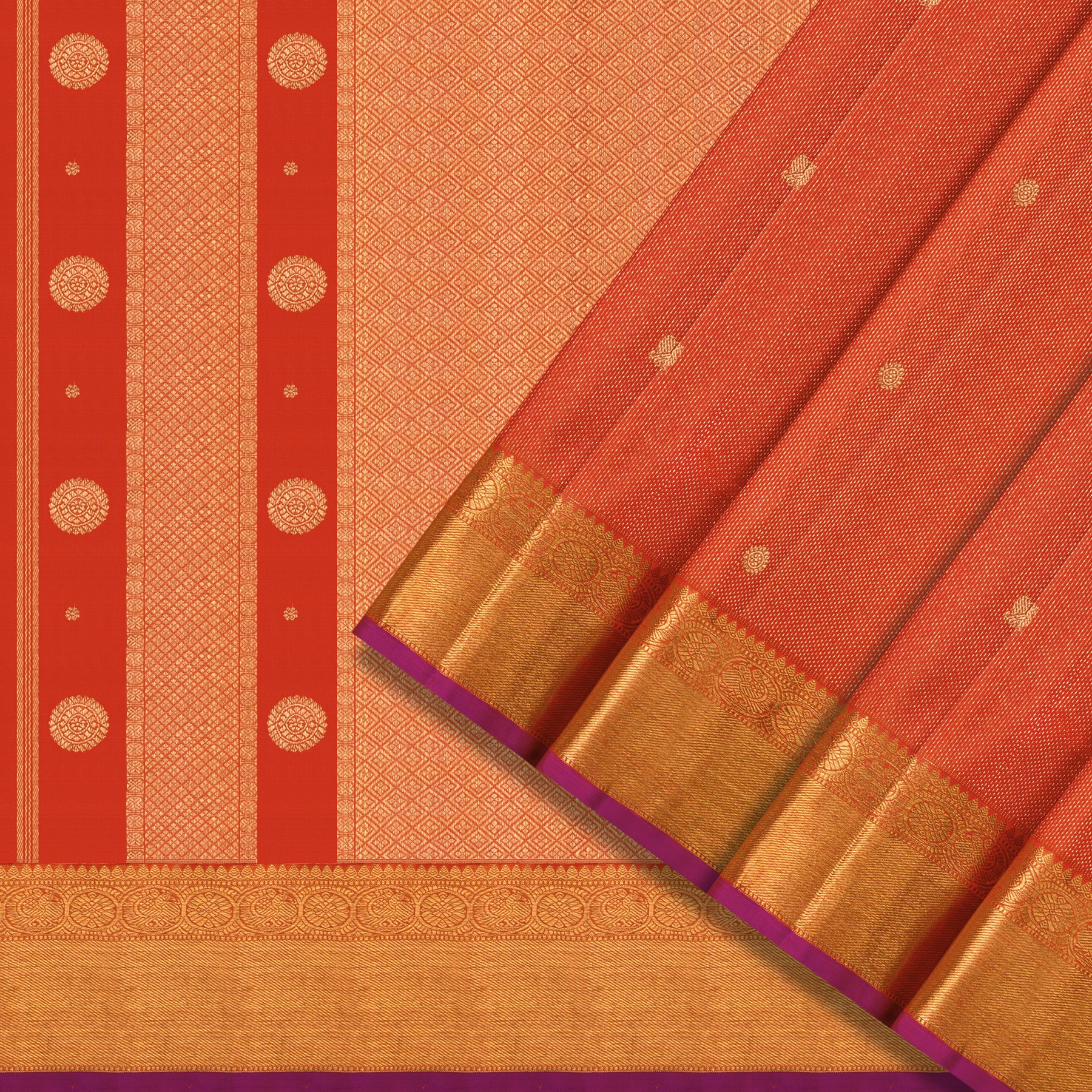 Kanakavalli Kanjivaram Silk Sari 25-599-HS001-08413 - Cover View