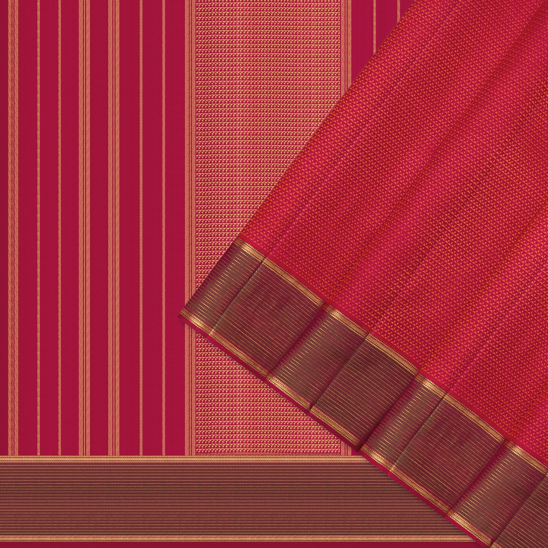 Kanakavalli Kanjivaram Silk Sari 25-599-HS001-08418 - Cover View