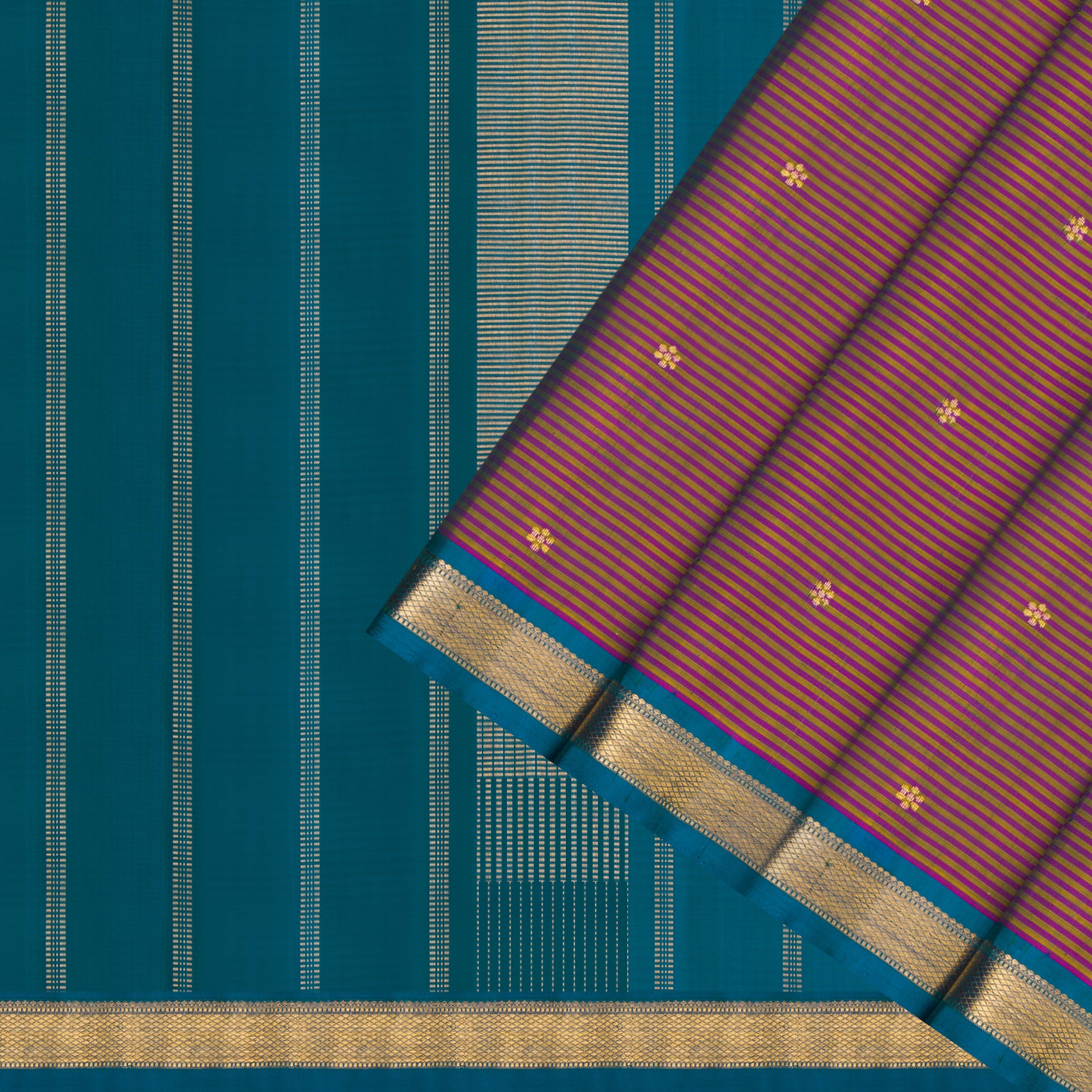 Kanakavalli Kanjivaram Silk Sari 25-599-HS001-08423 - Cover View