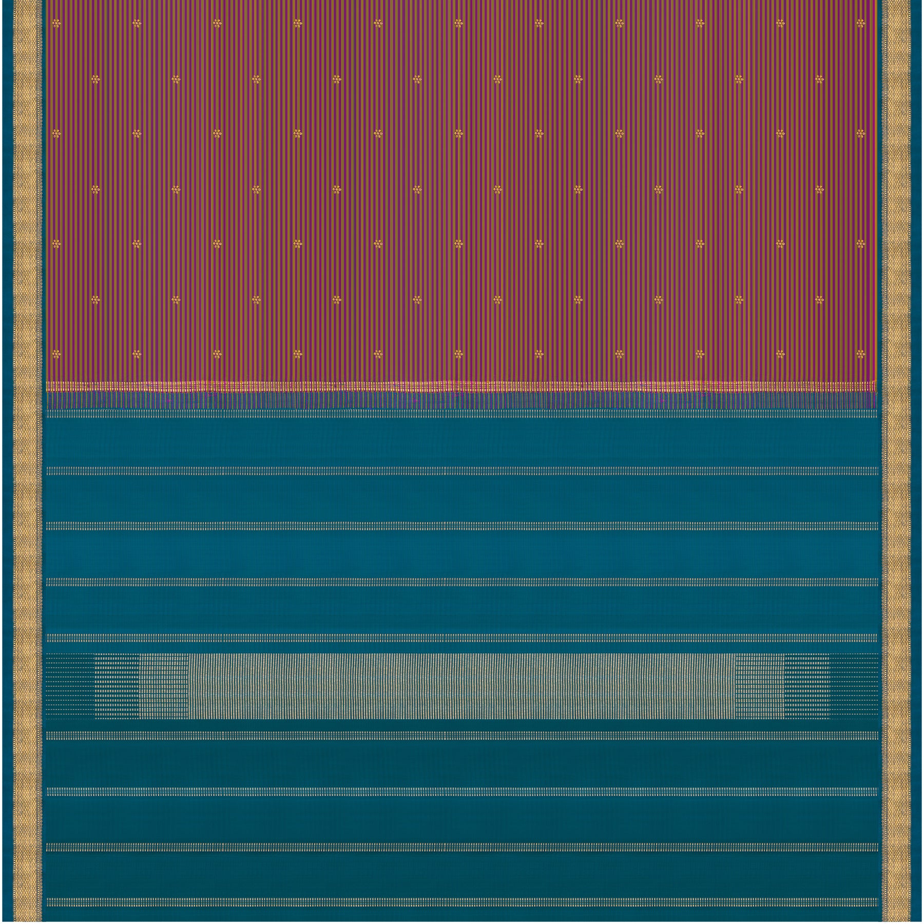 Kanakavalli Kanjivaram Silk Sari 25-599-HS001-08423 - Full View
