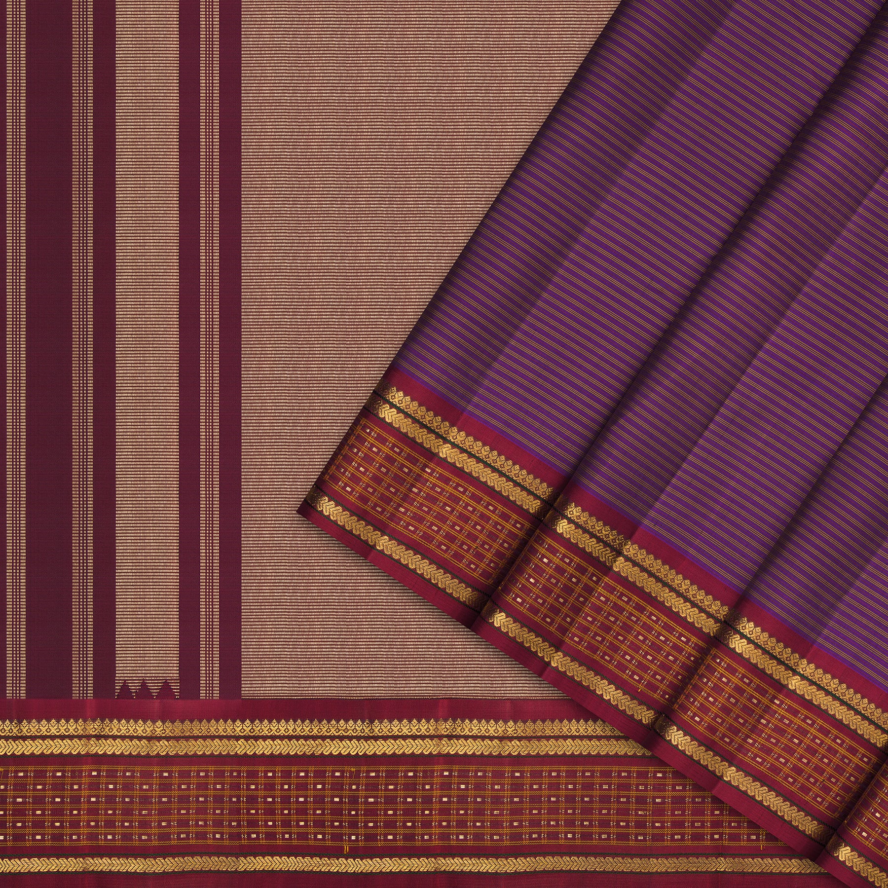 Kanakavalli Kanjivaram Silk Sari 25-599-HS001-08447 - Cover View