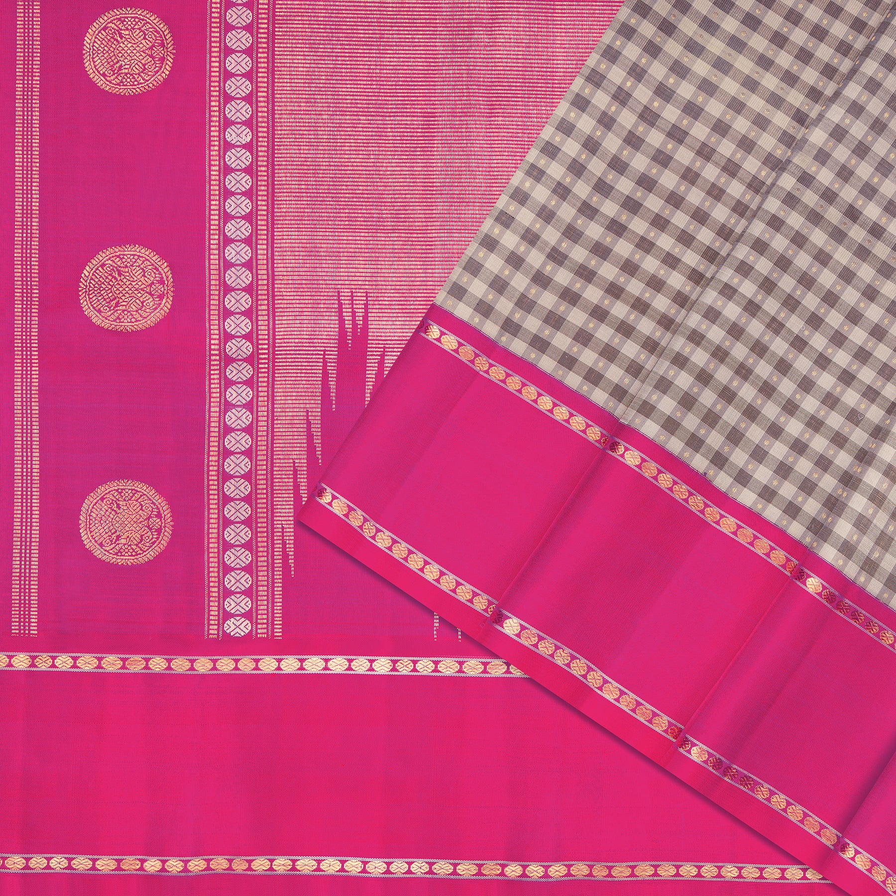 Kanakavalli Kanjivaram Silk Sari 25-599-HS001-08454 - Cover View