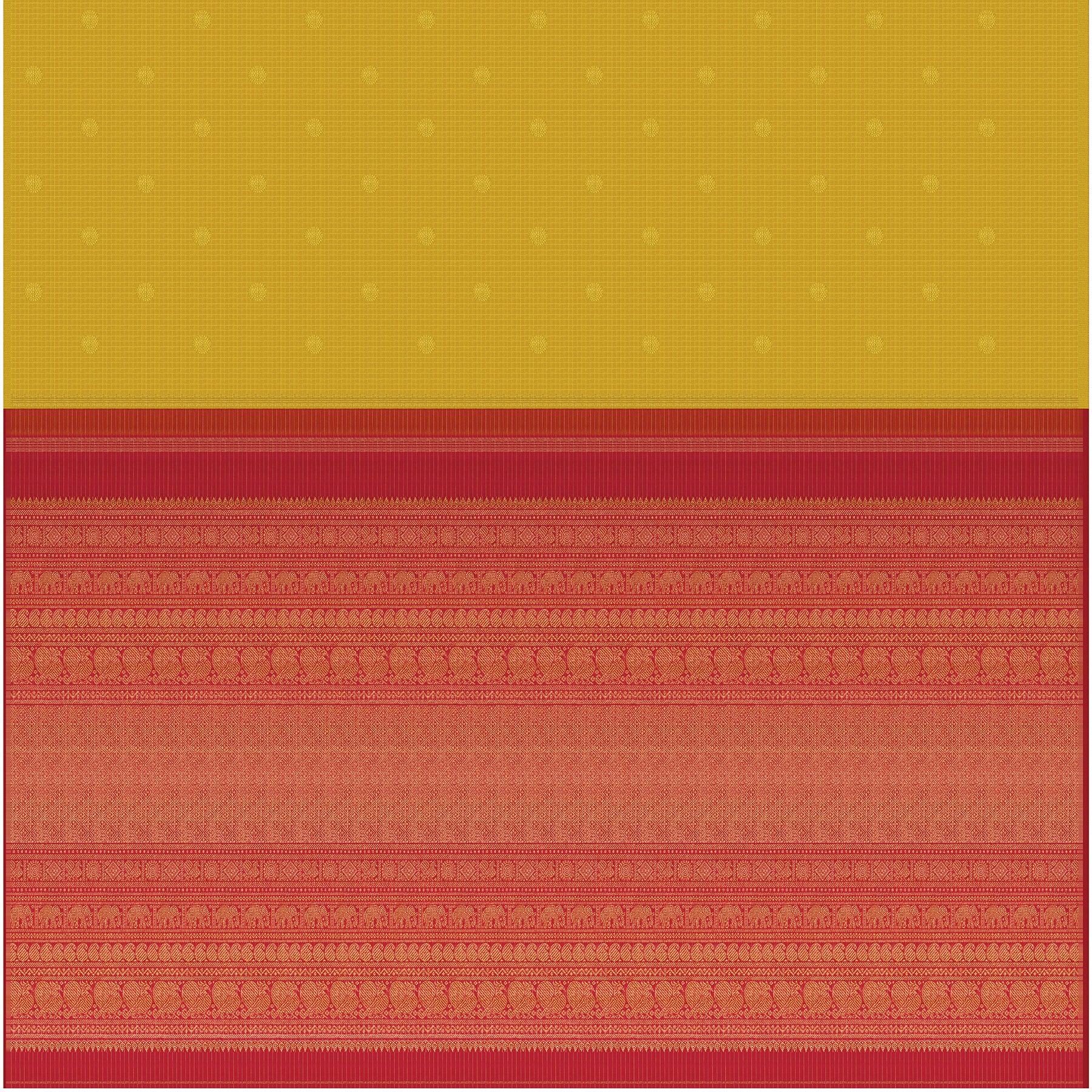 Kanakavalli Kanjivaram Silk Sari 25-599-HS001-08462 - Full View