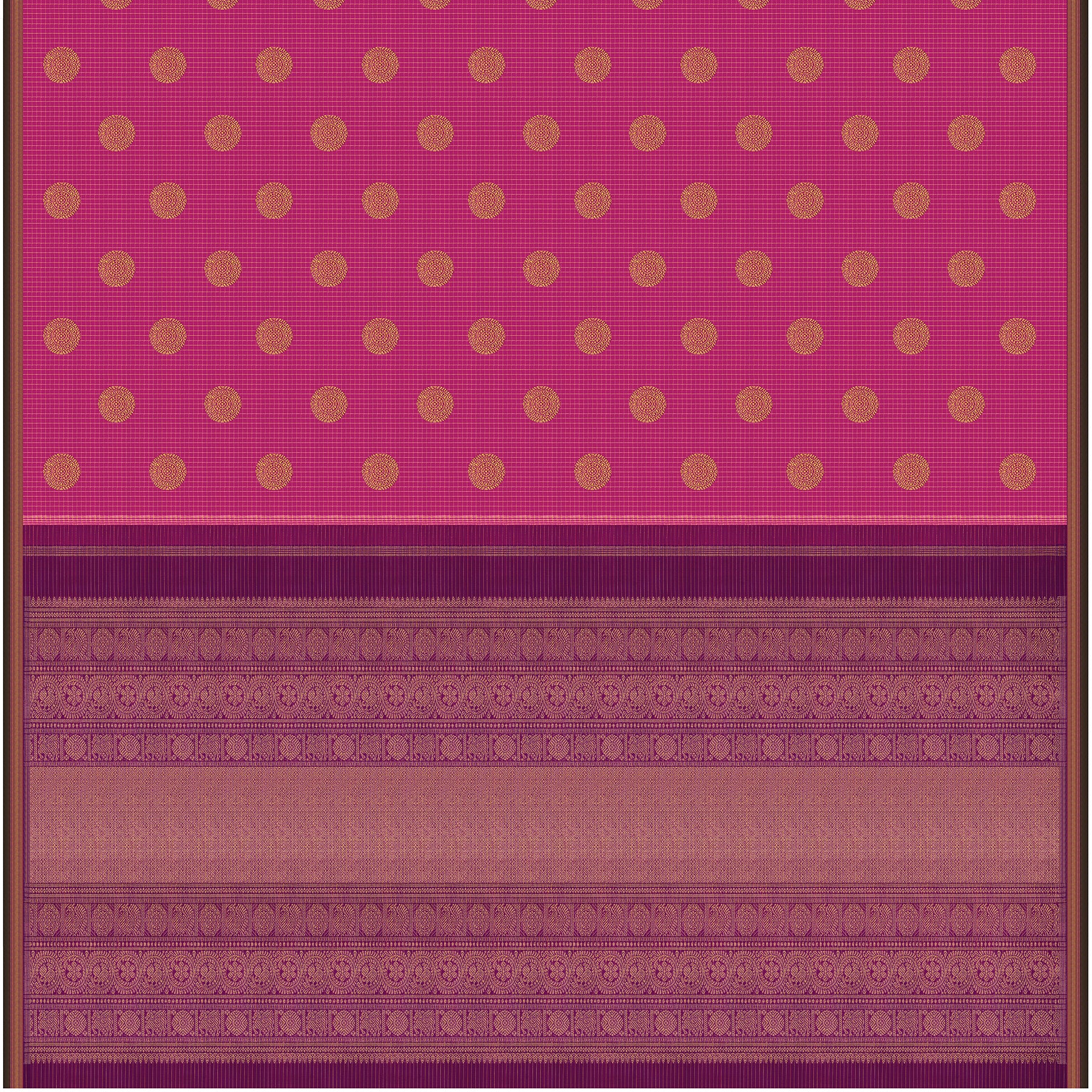 Kanakavalli Kanjivaram Silk Sari 25-599-HS001-08463 - Full View