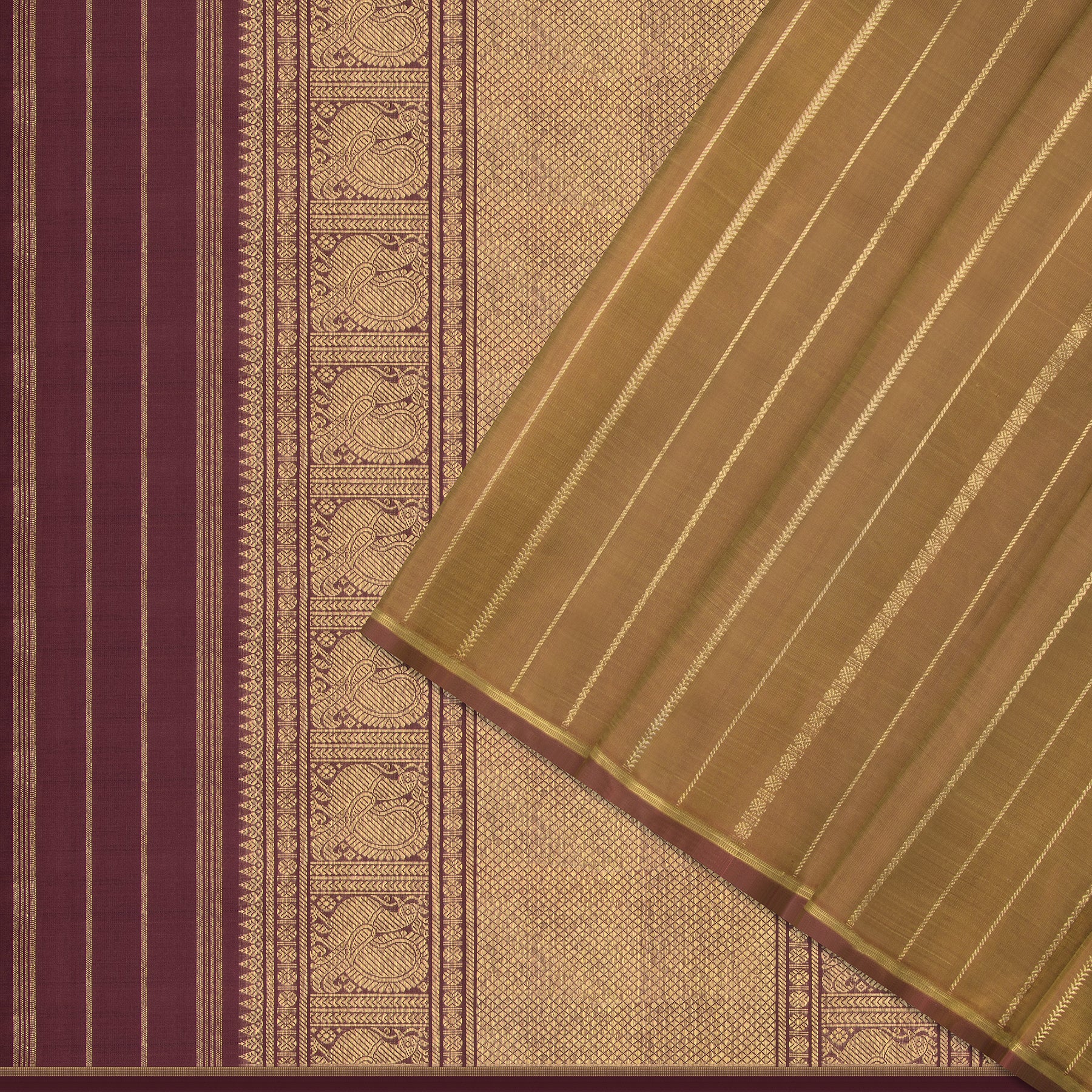 Kanakavalli Kanjivaram Silk Sari 25-599-HS001-08474 - Cover View