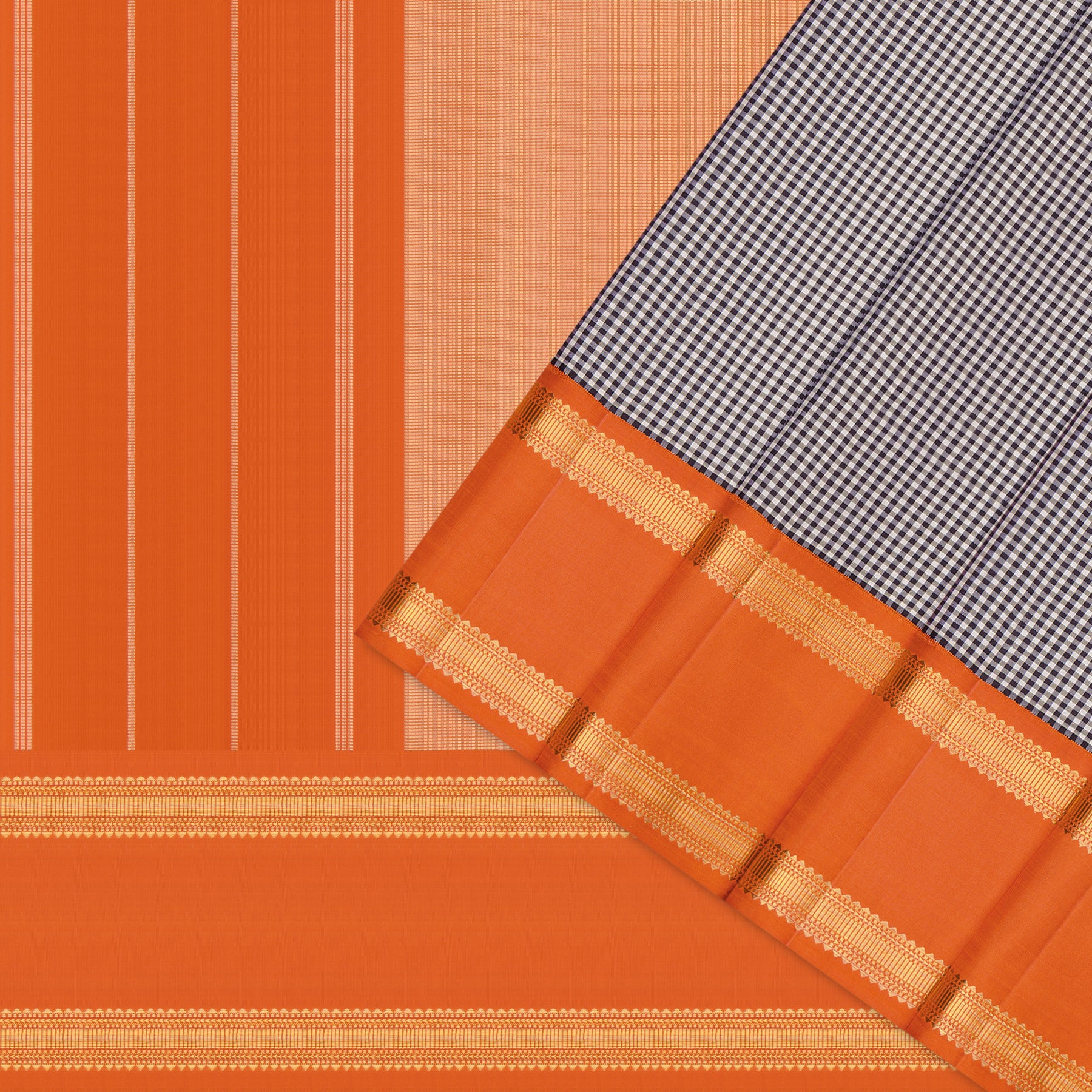 Kanakavalli Kanjivaram Silk Sari 25-599-HS001-08482 - Cover View