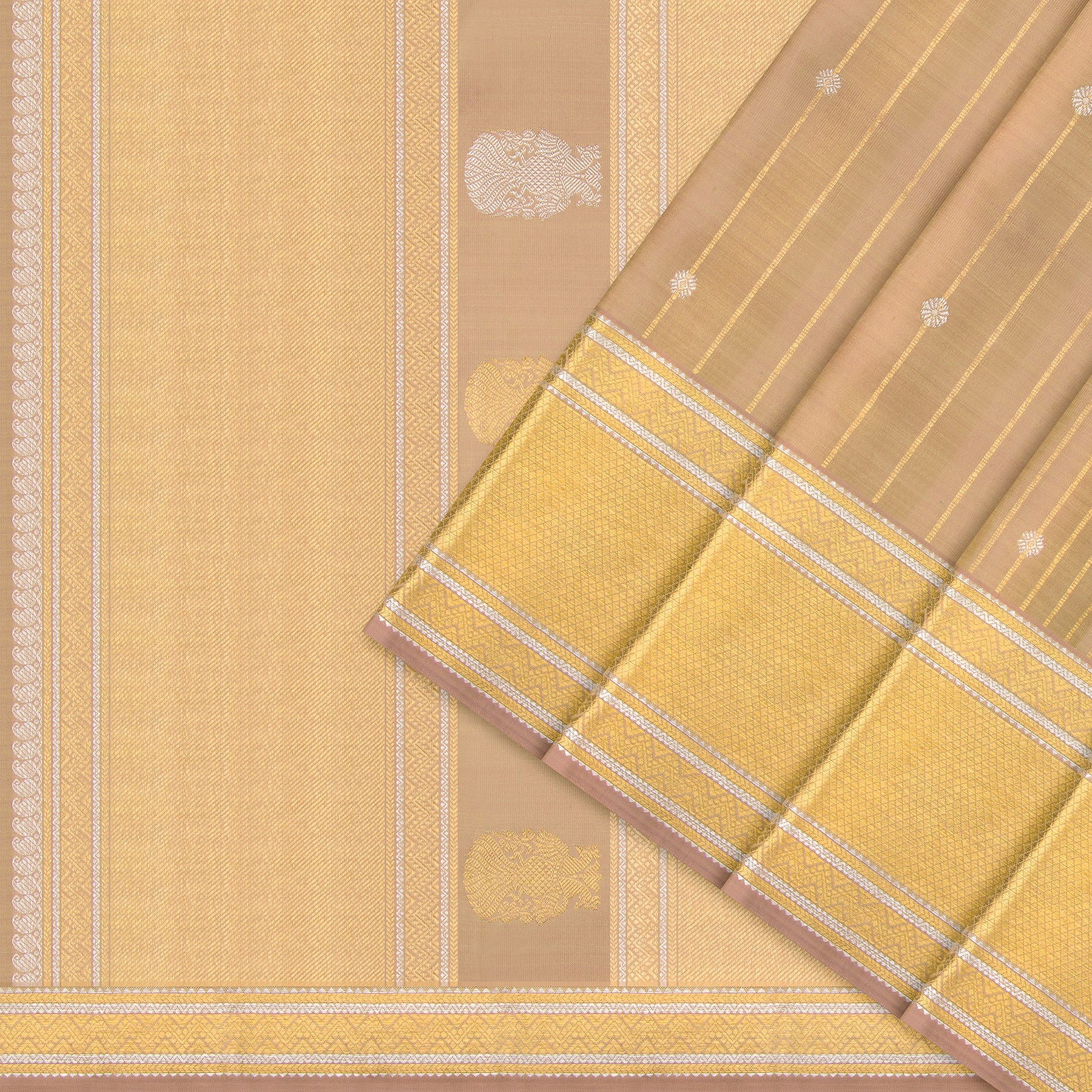 Kanakavalli Kanjivaram Silk Sari 25-599-HS001-09054 - Cover View