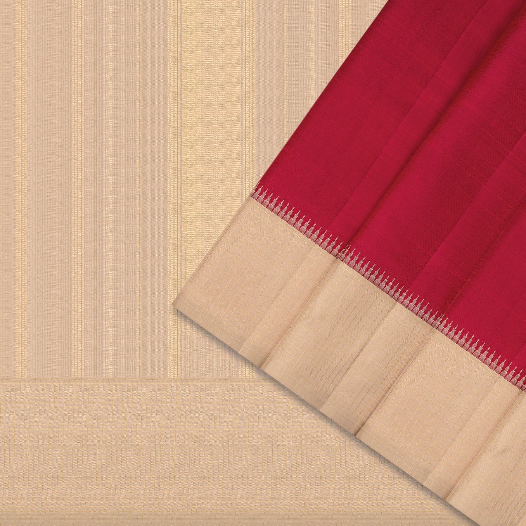 Kanakavalli Kanjivaram Silk Sari 25-599-HS001-09354 - Cover View
