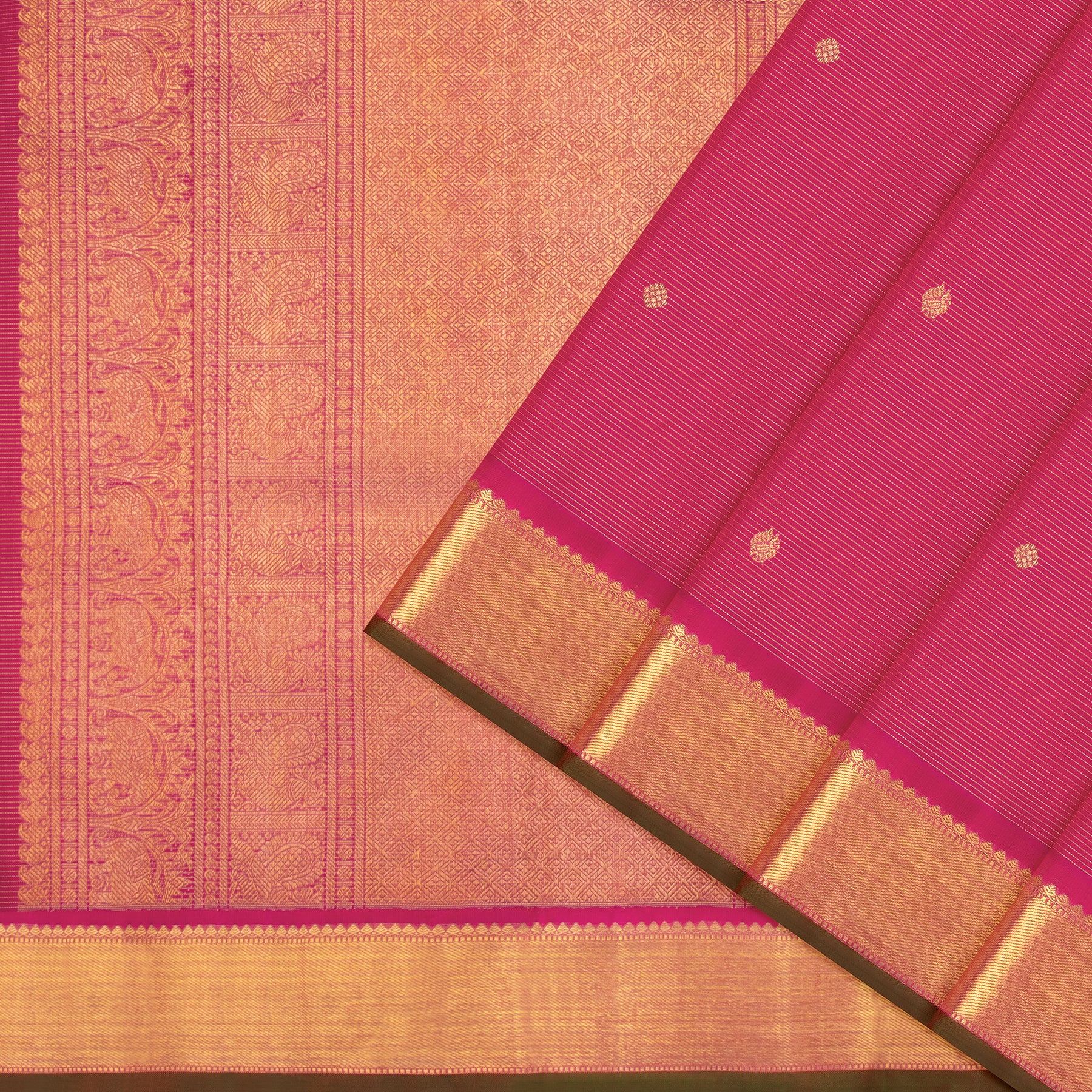 Kanakavalli Kanjivaram Silk Sari 25-599-HS001-09357 - Cover View