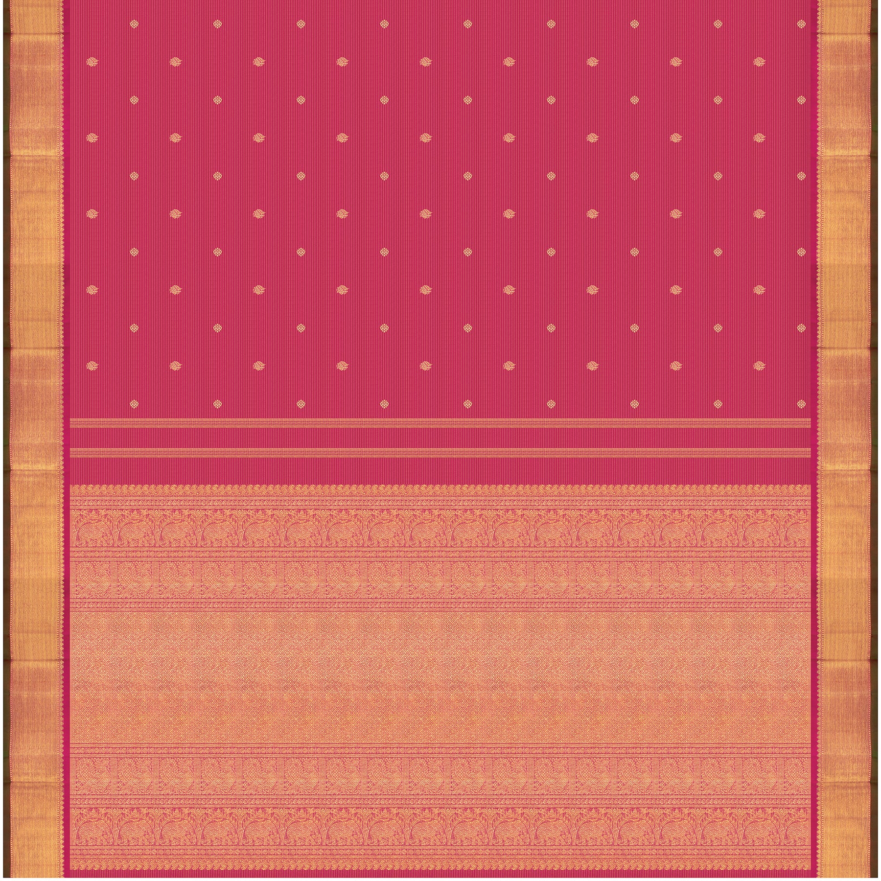 Kanakavalli Kanjivaram Silk Sari 25-599-HS001-09357 - Full View